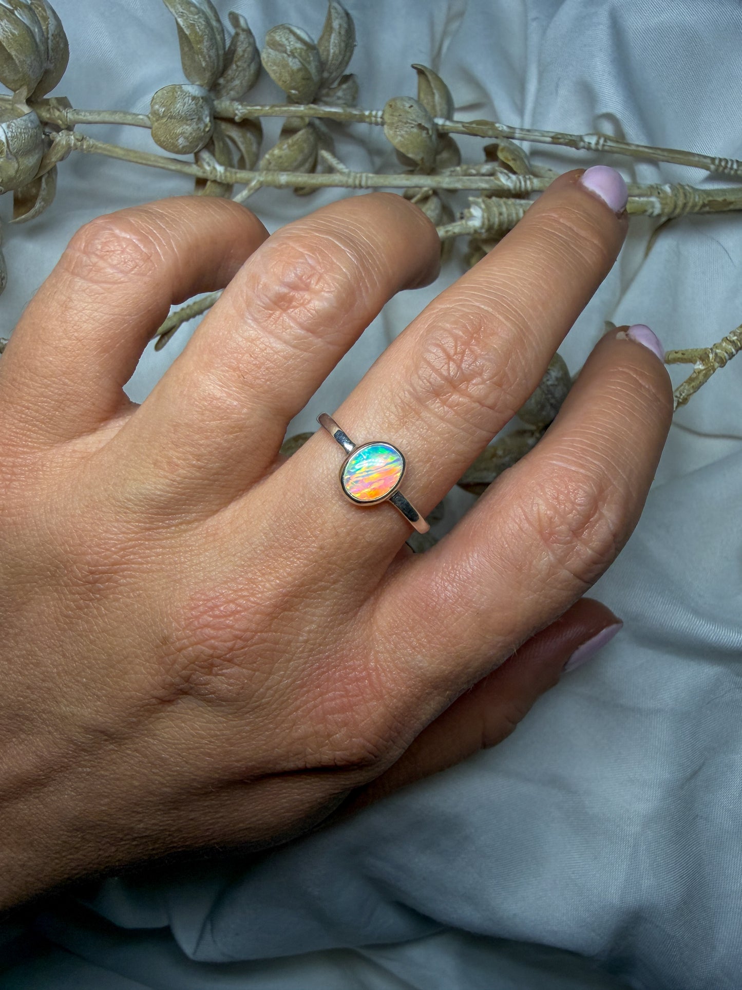 Opal Ring - size 7 - #3