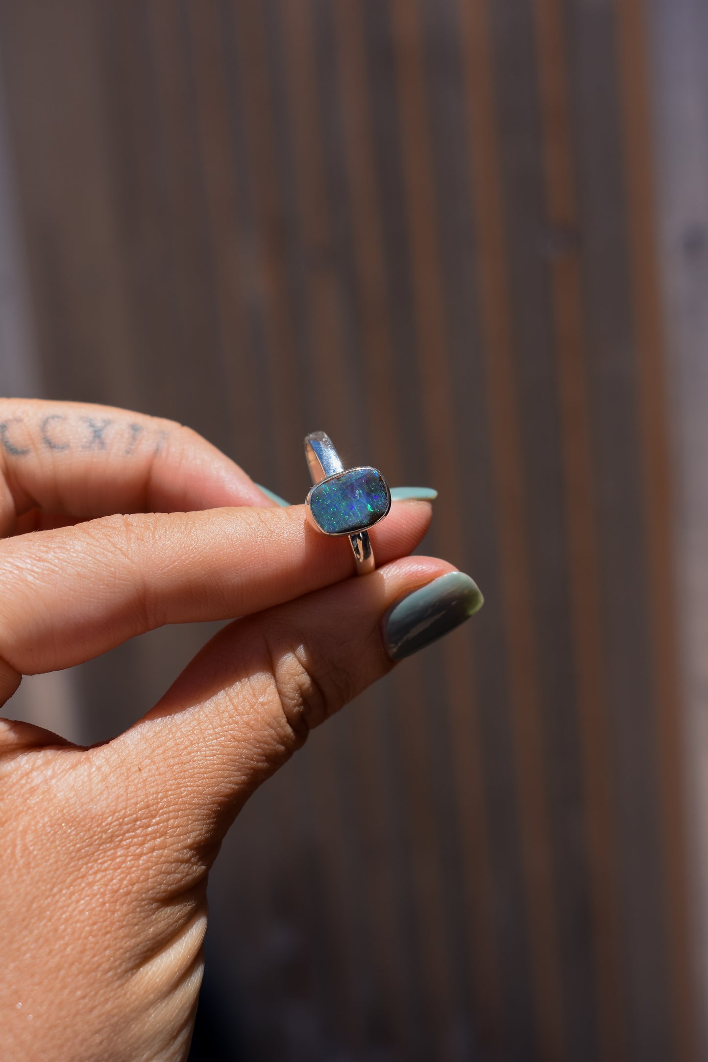 Boulder Opal - size 9 #3