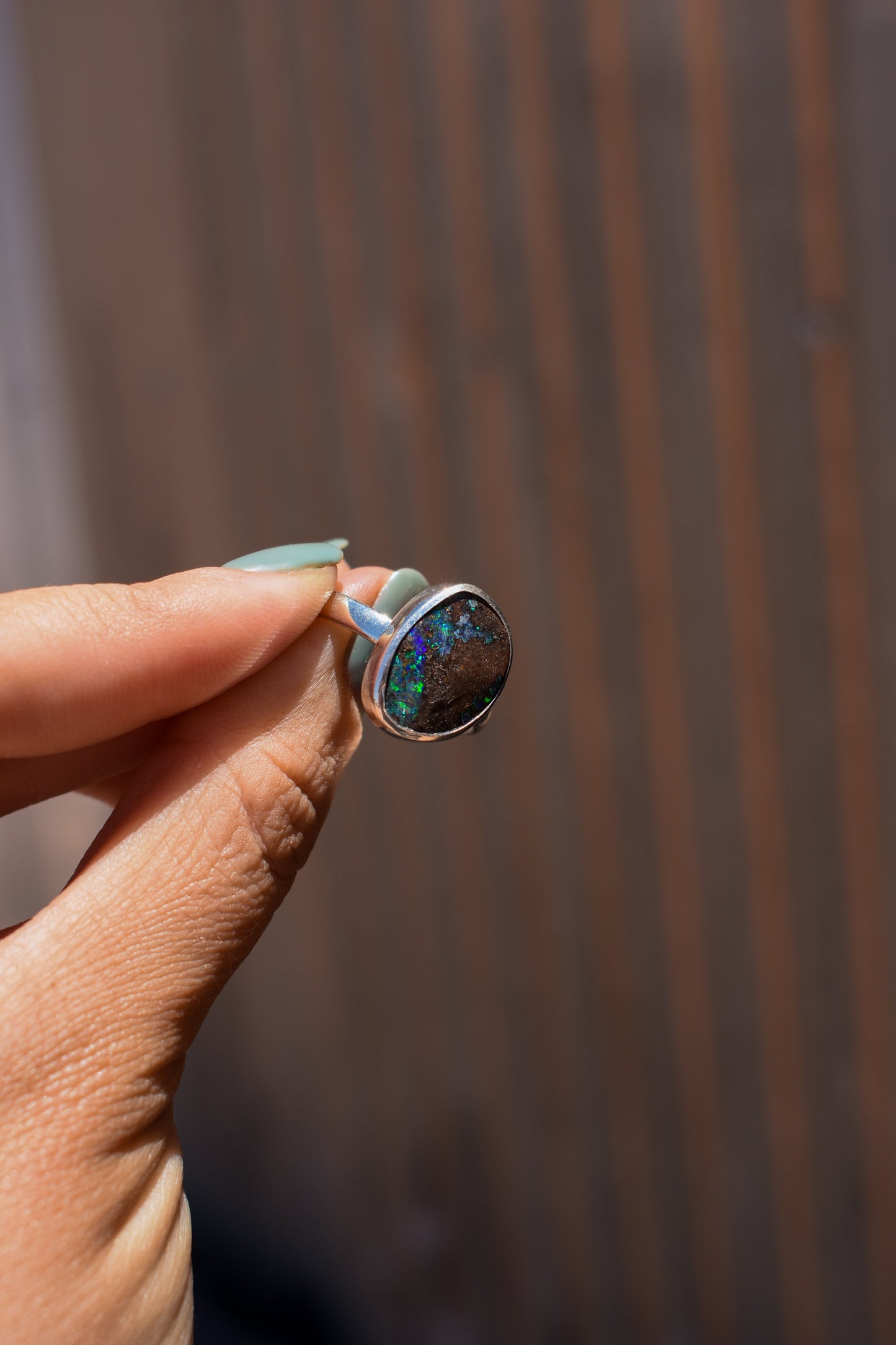 Boulder Opal - size 10 #2