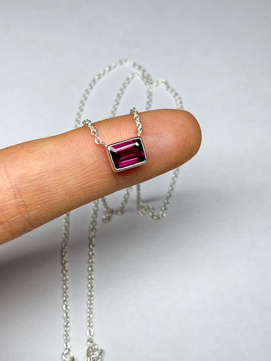 Rhodolite Garnet necklace #2