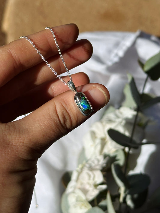 Boulder Opal Necklace | #3