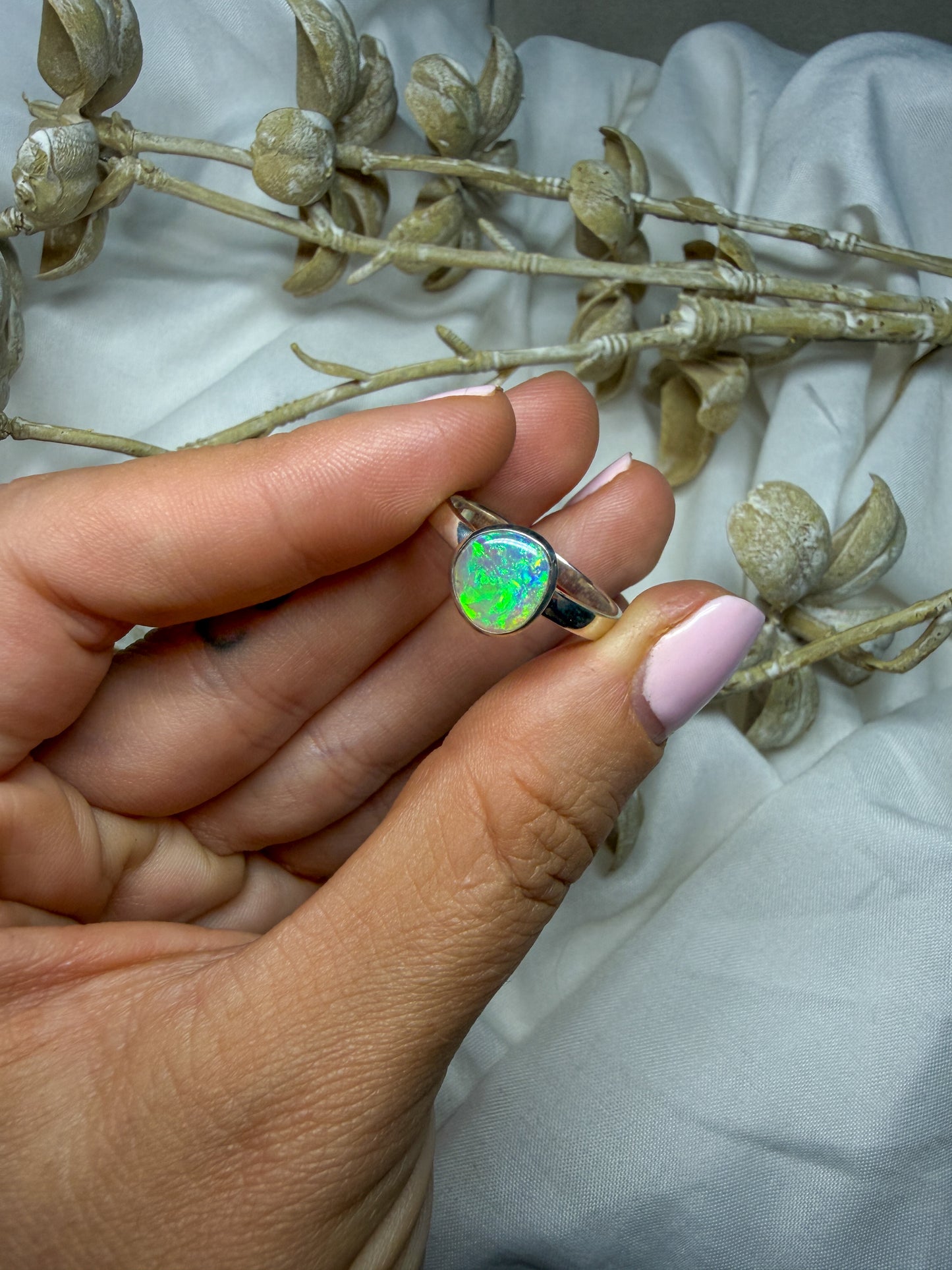 Opal Ring - size 8 - #1