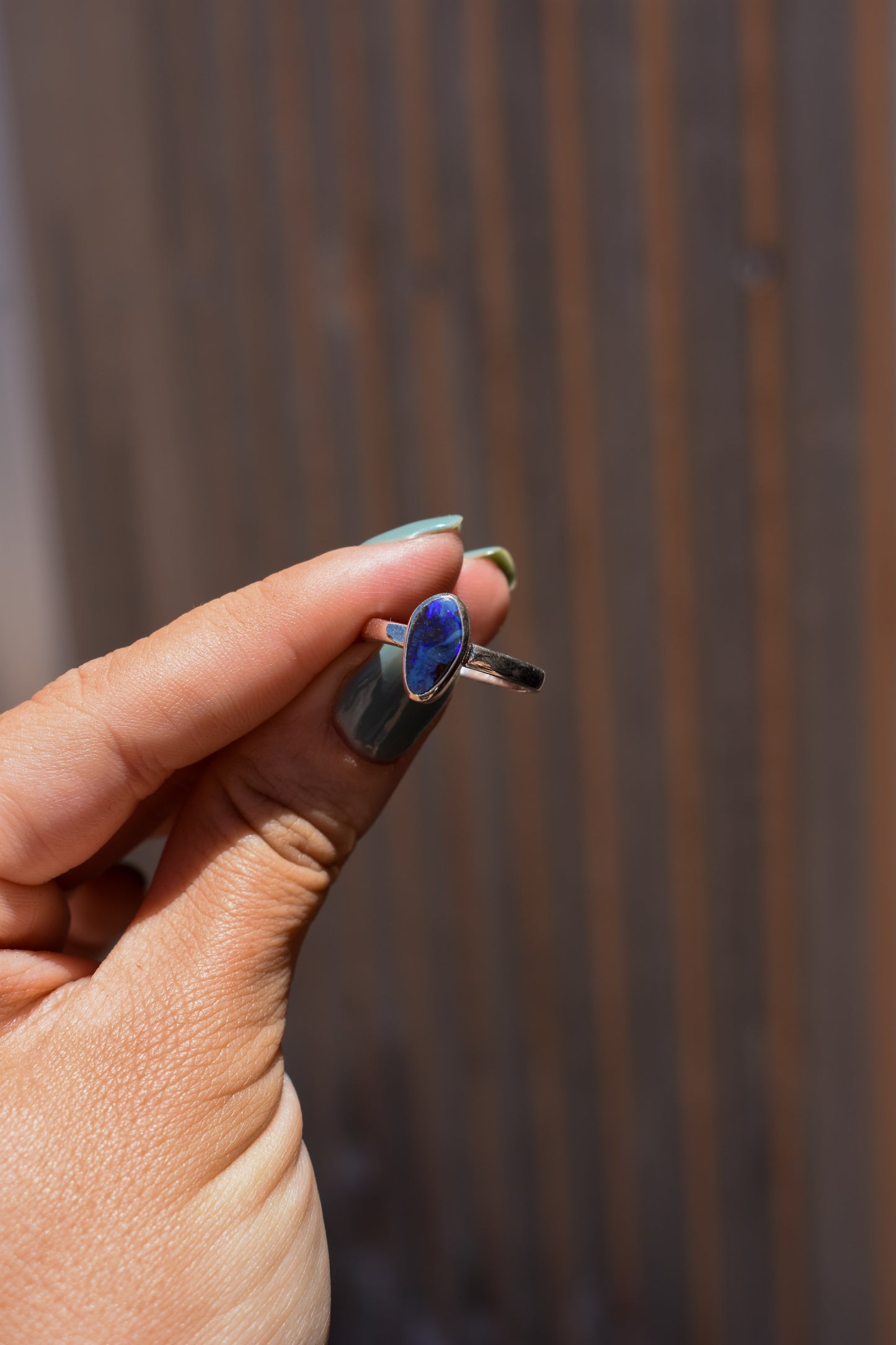 Boulder Opal - size 8 #4