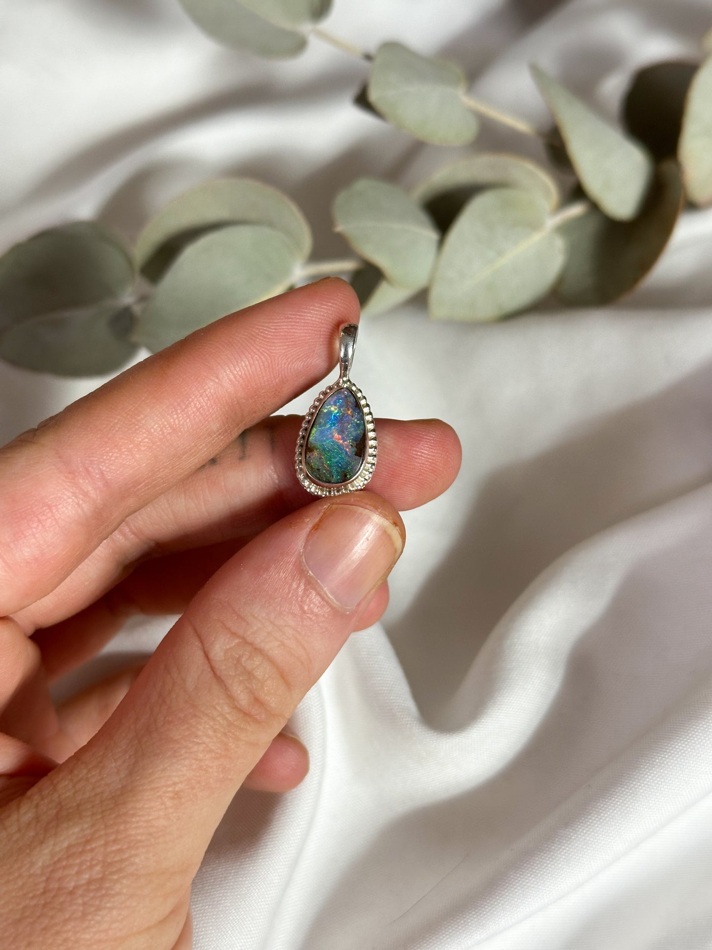 Boulder Opal Necklace | #3