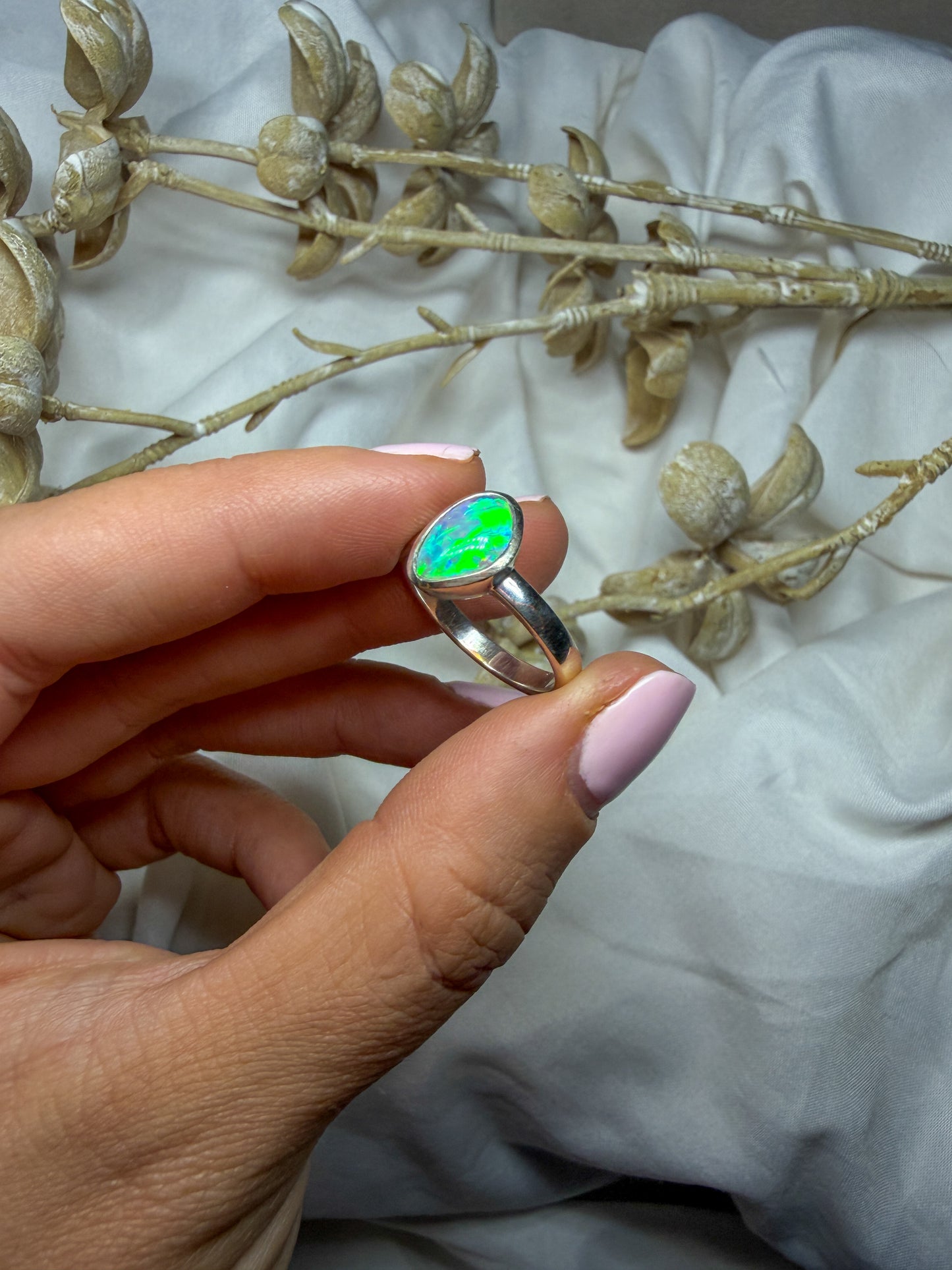 Opal Ring - size 7 - #2