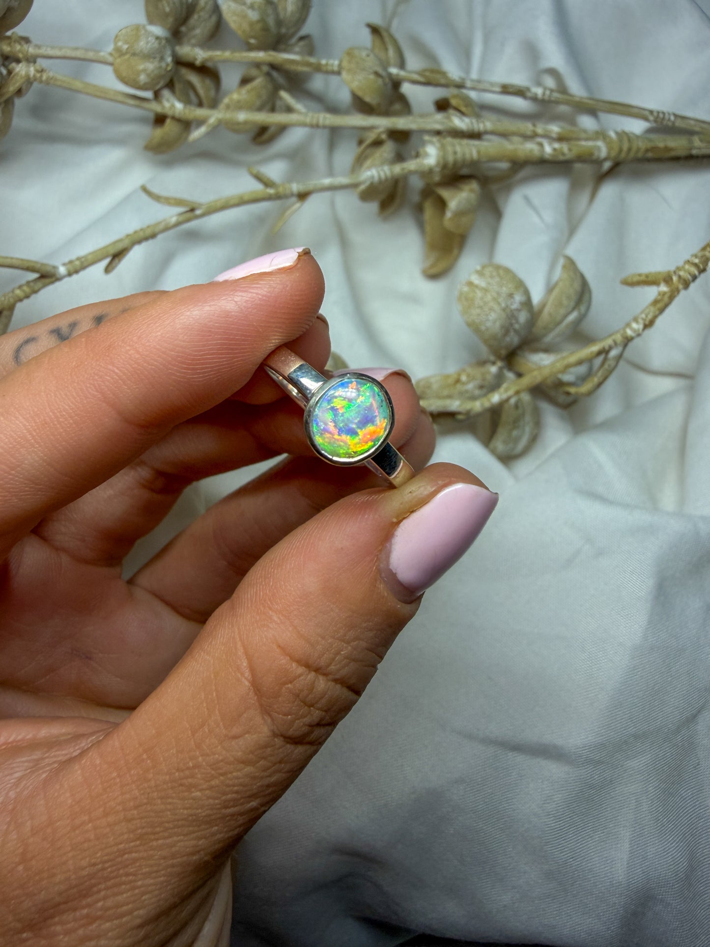 Opal Ring - size 8 - #2