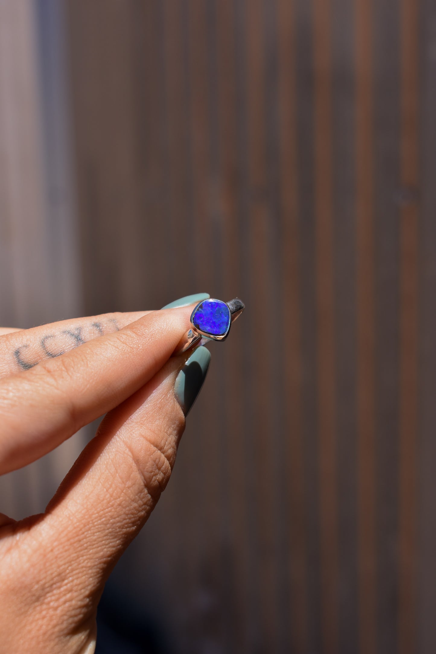 Boulder Opal - size 8 #2