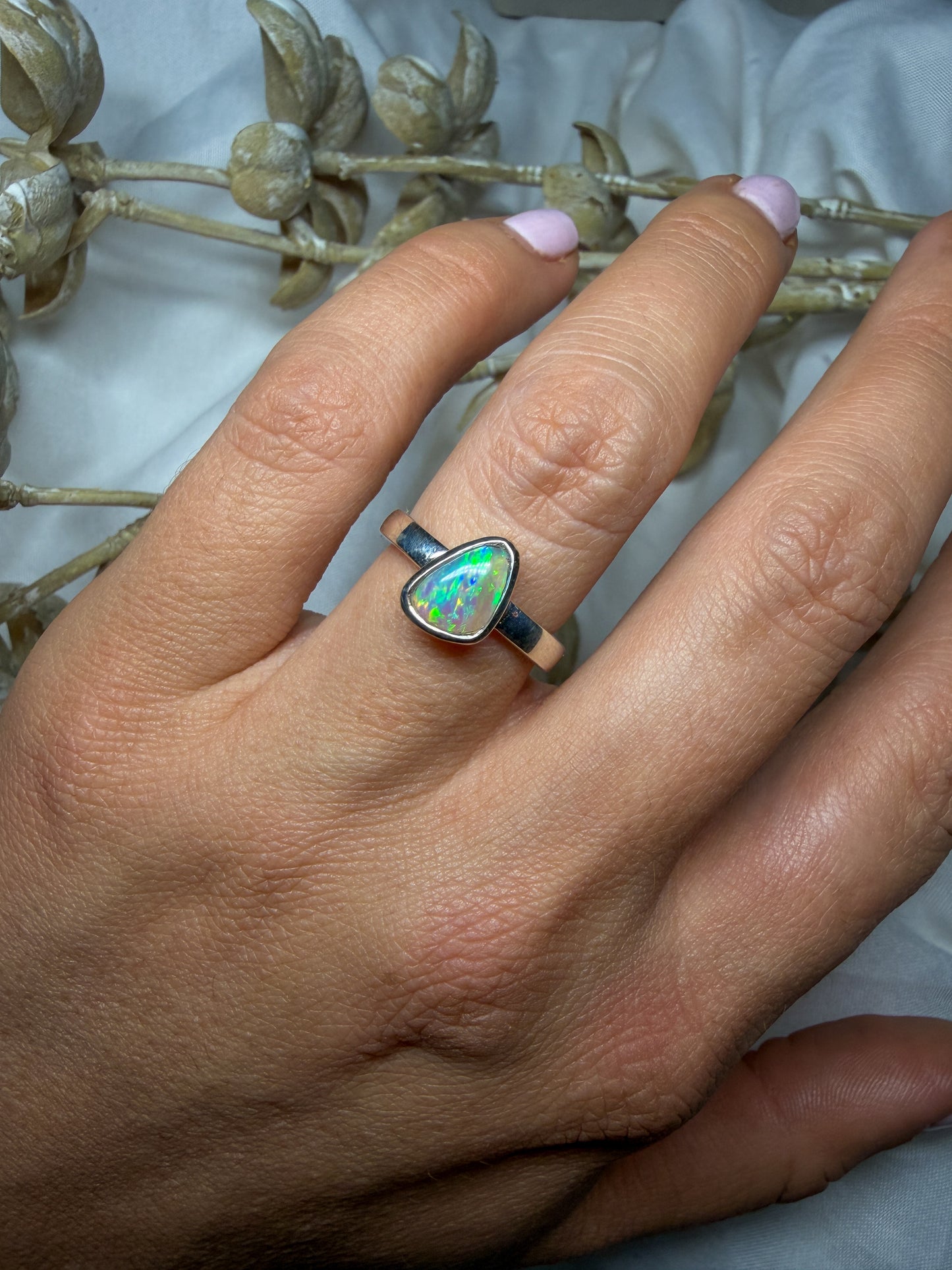 Opal Ring - size 6 - #1
