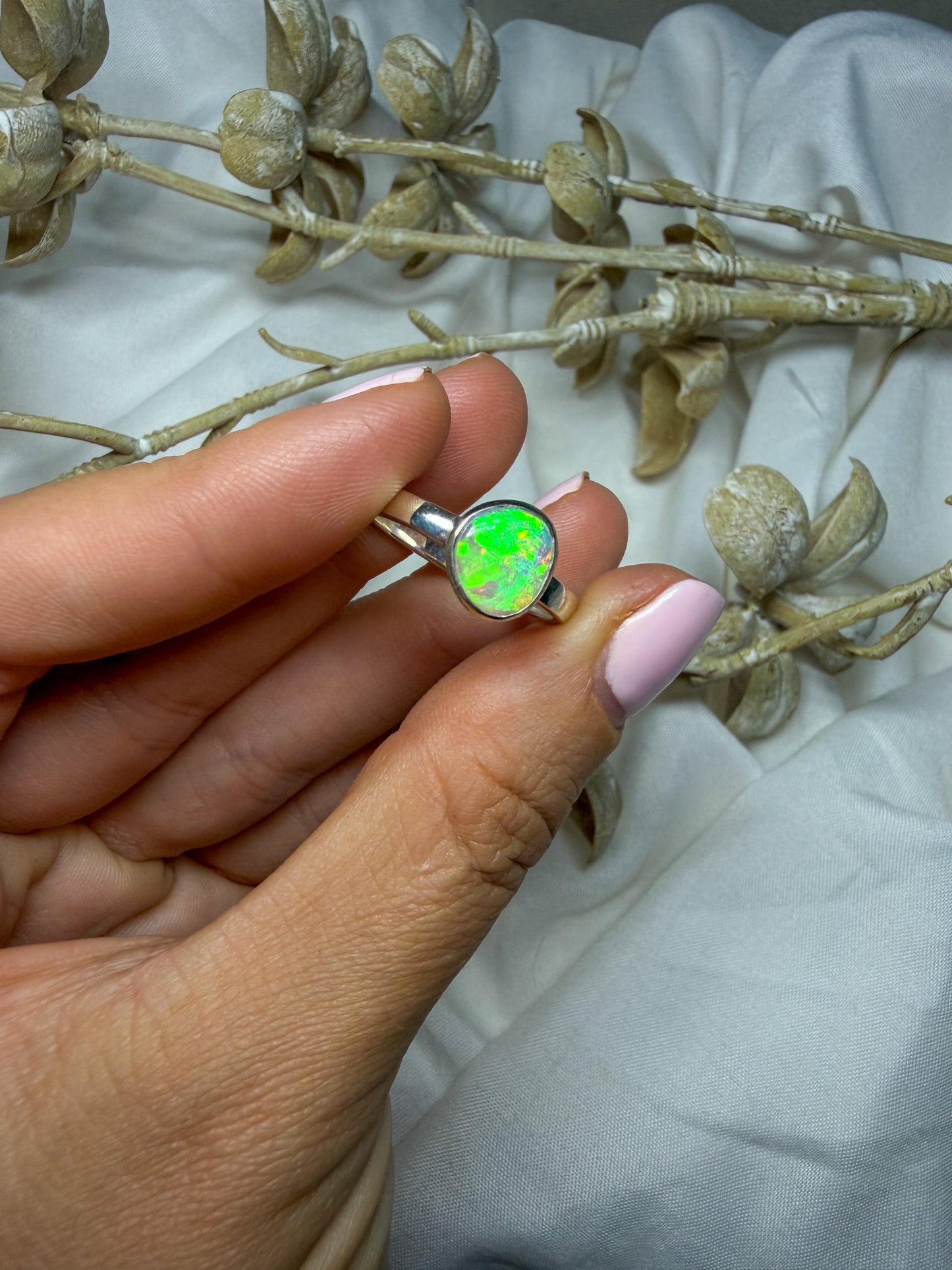 Opal Ring - size 8 - #1