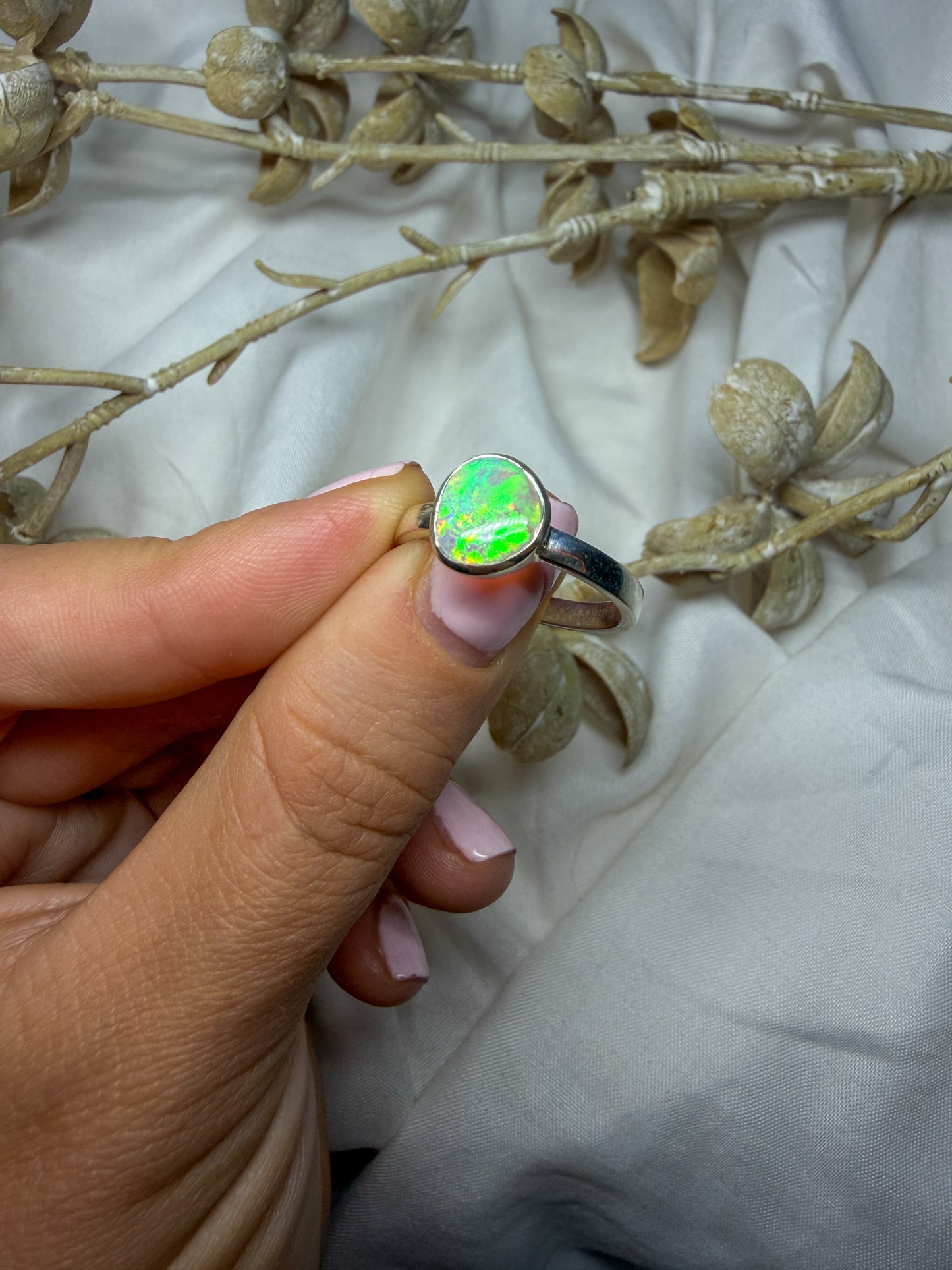Opal Ring - size 8 - #1