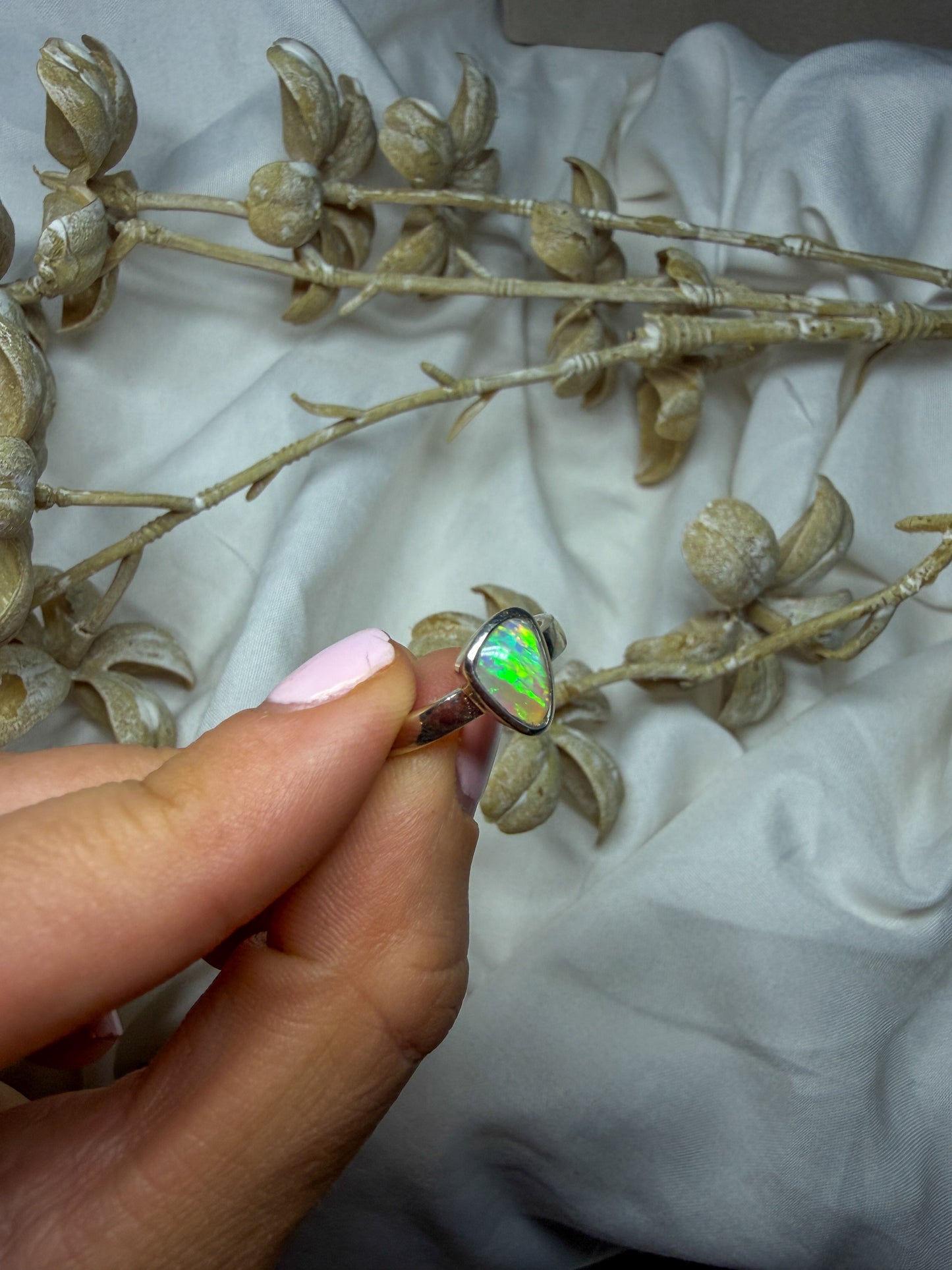 Opal Ring - size 6 - #1