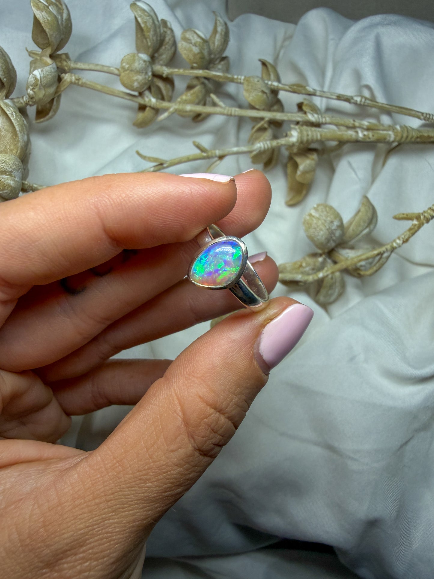 Opal Ring - size 7 - #2