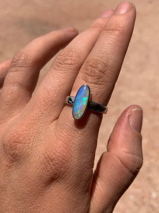 Ocean Crystal Opal - size 7