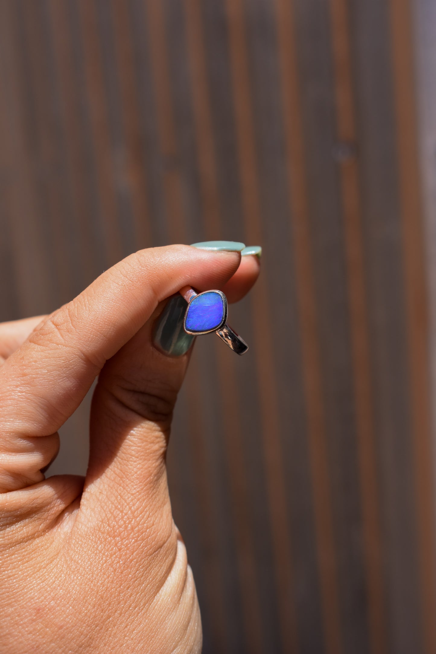 Boulder Opal - size 8 #5