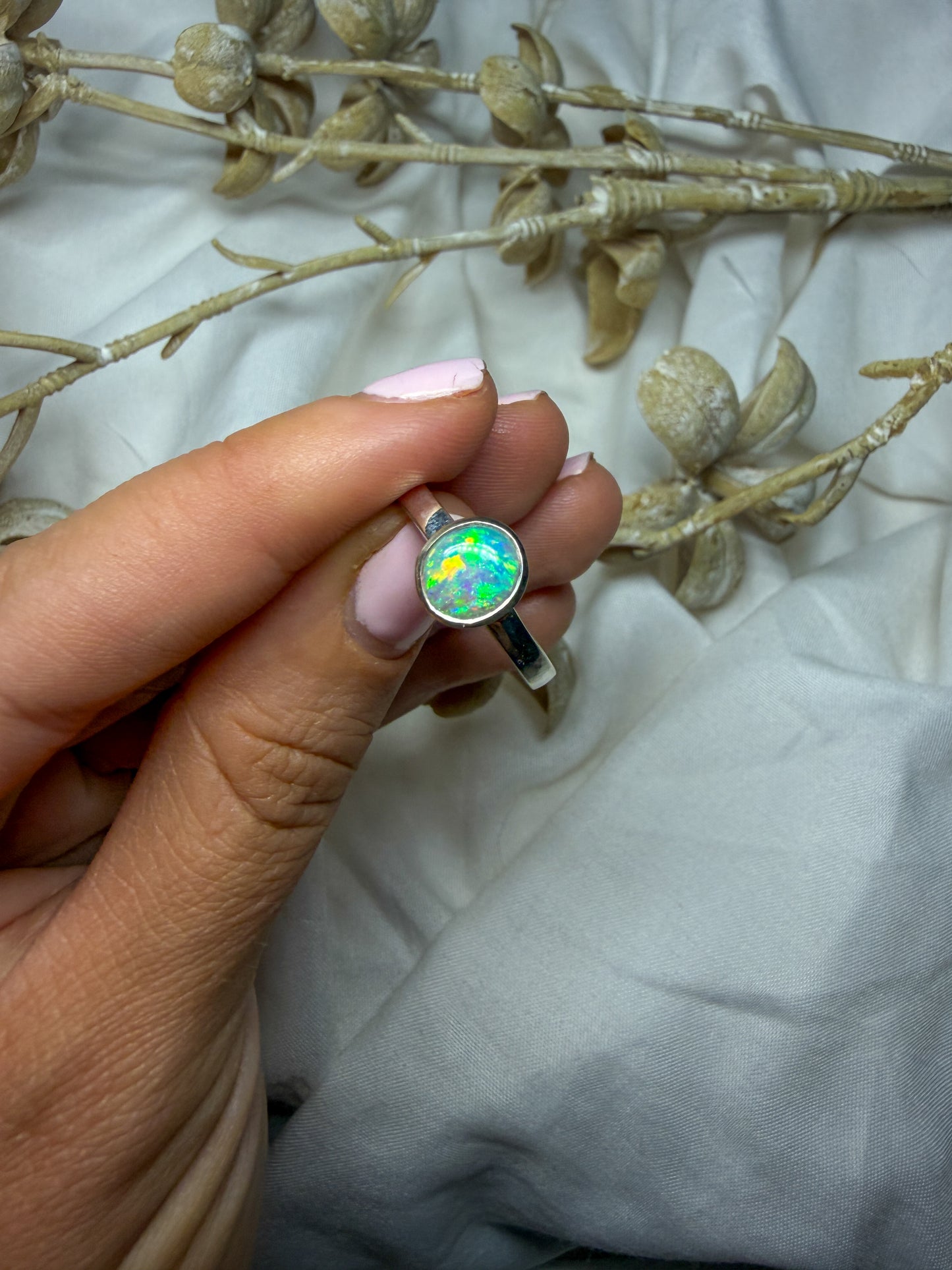 Opal Ring - size 8 - #2