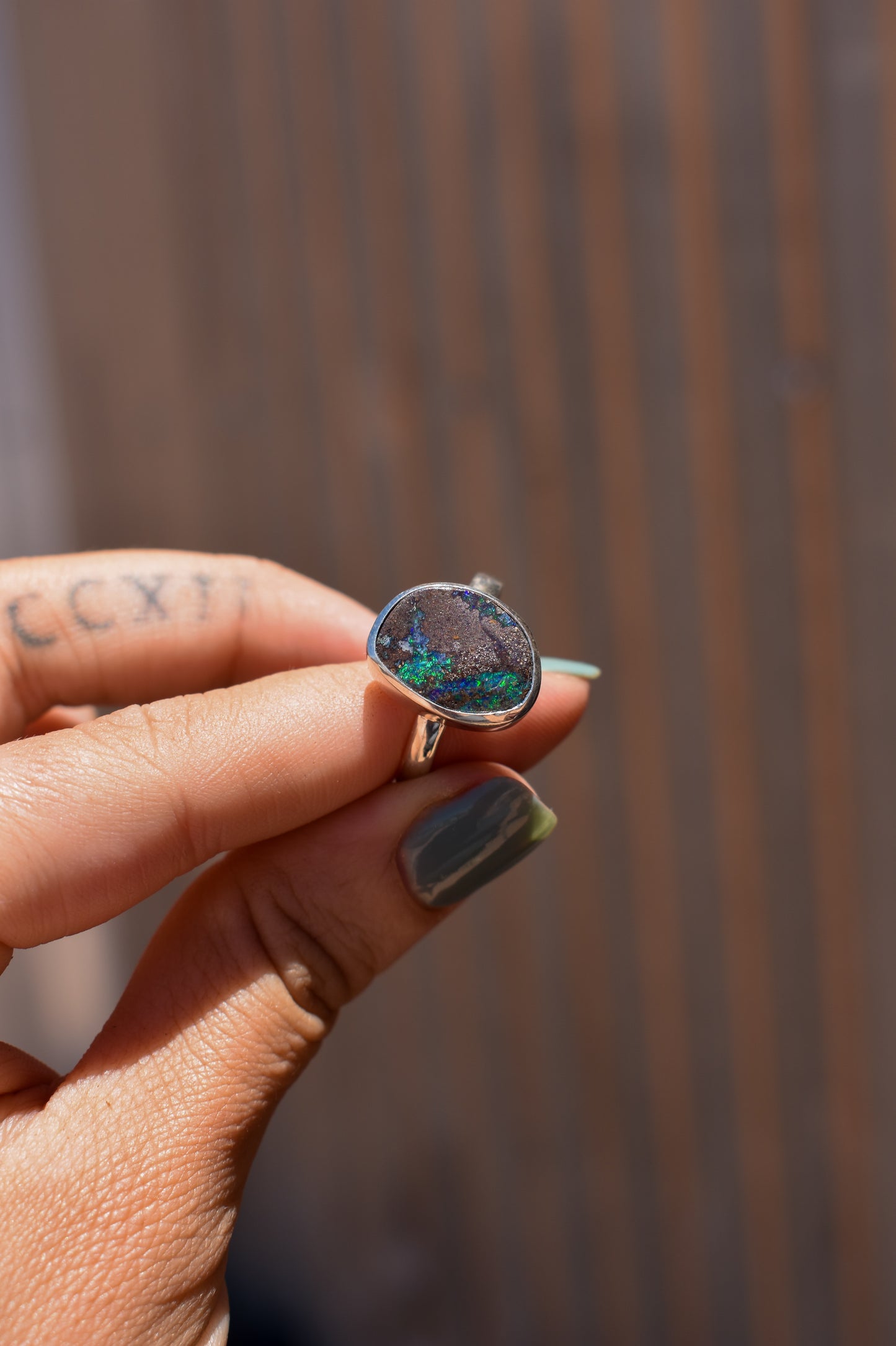 Boulder Opal - size 10 #2