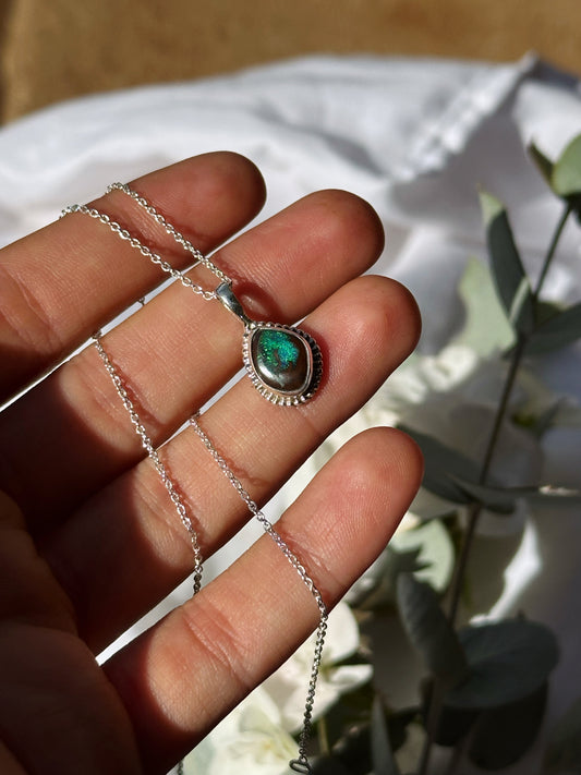 Boulder Opal Necklace | #2