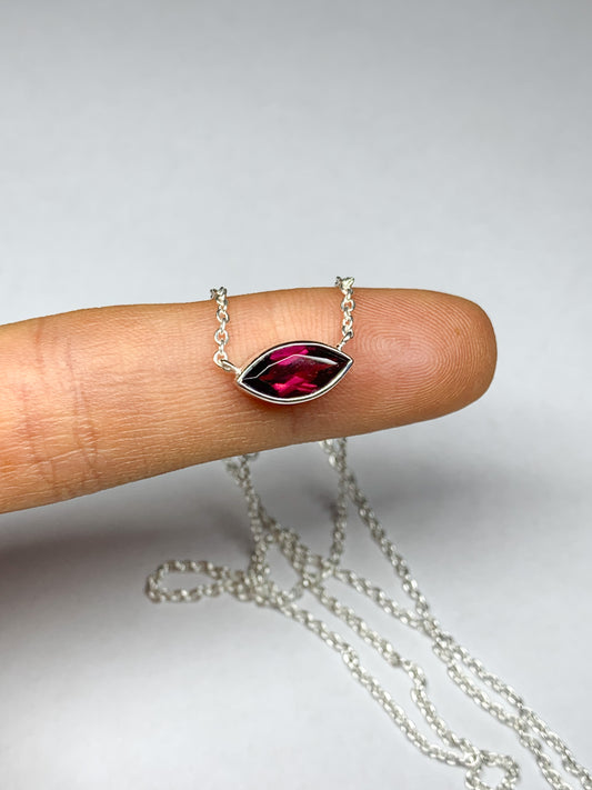 Rhodolite Garnet necklace #1