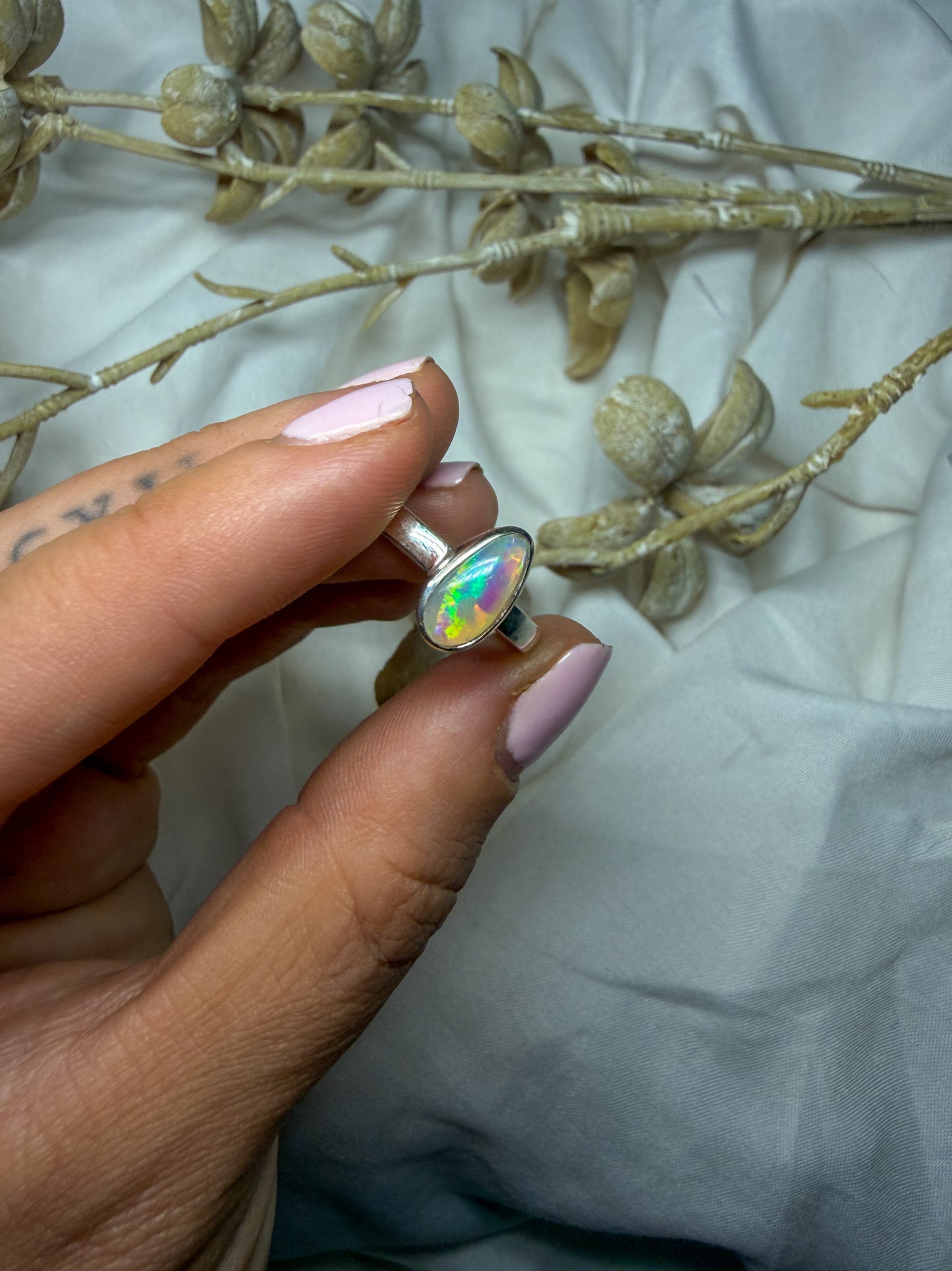 Opal Ring - size 9 - #1