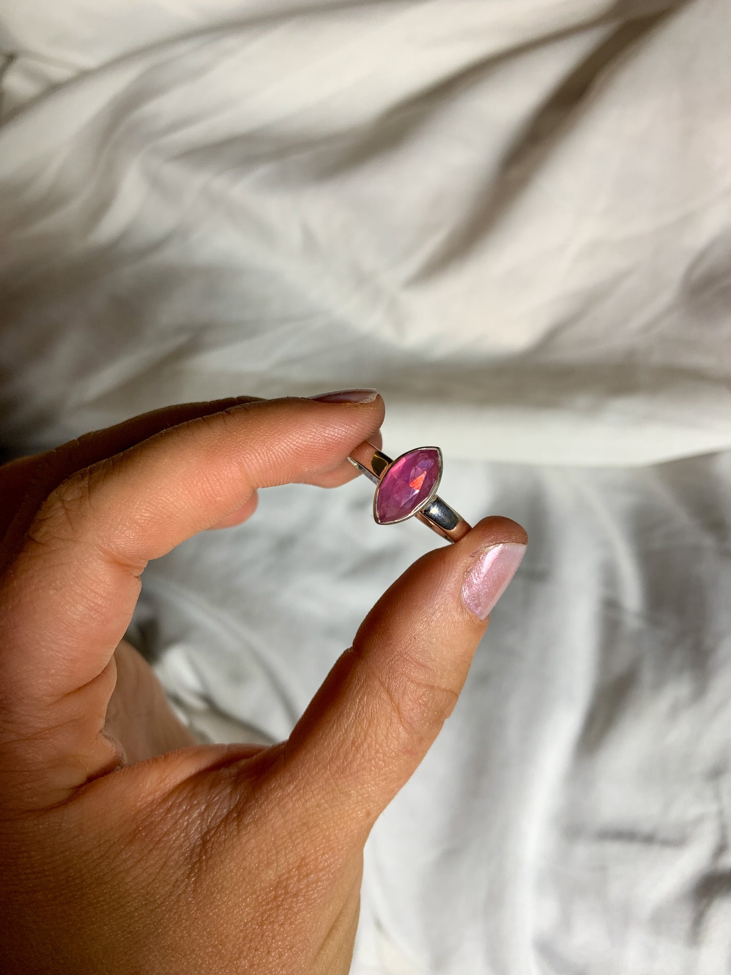 Pink Sapphire - Size 11