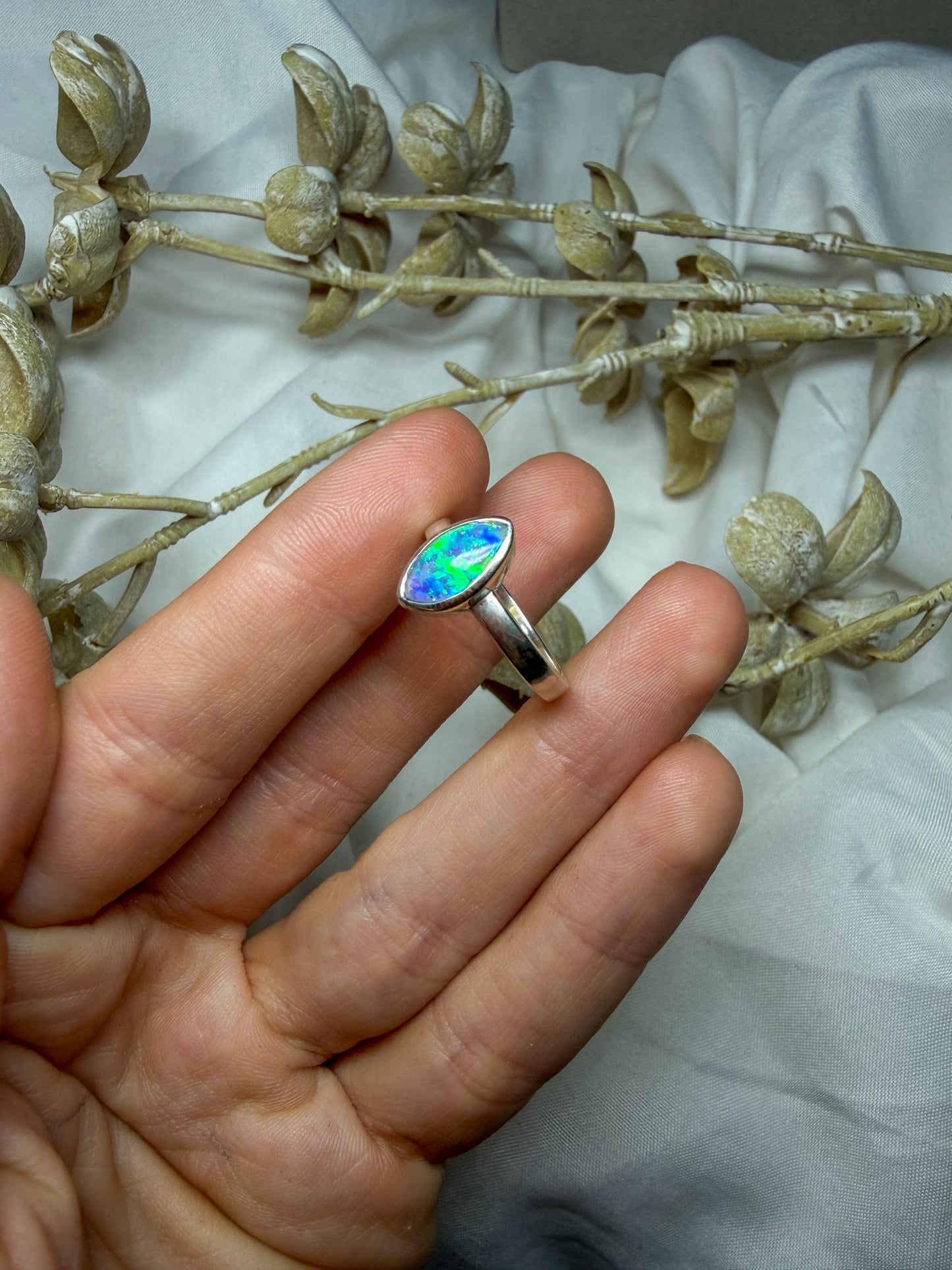 Opal Ring - size 7 - #1