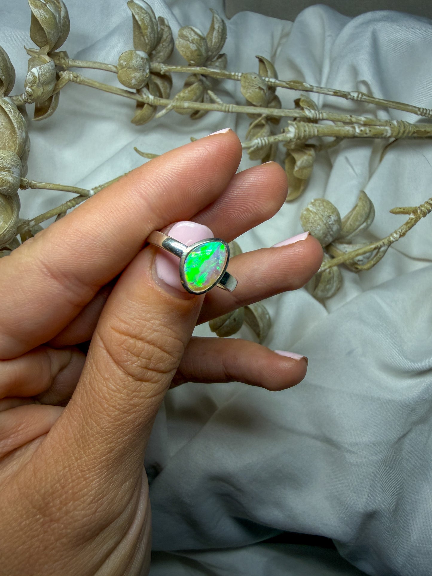 Opal Ring - size 7 - #2