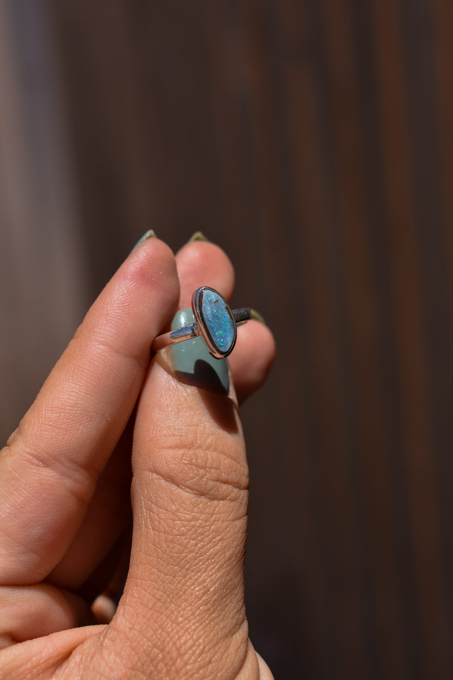 Boulder Opal - size 5 #2
