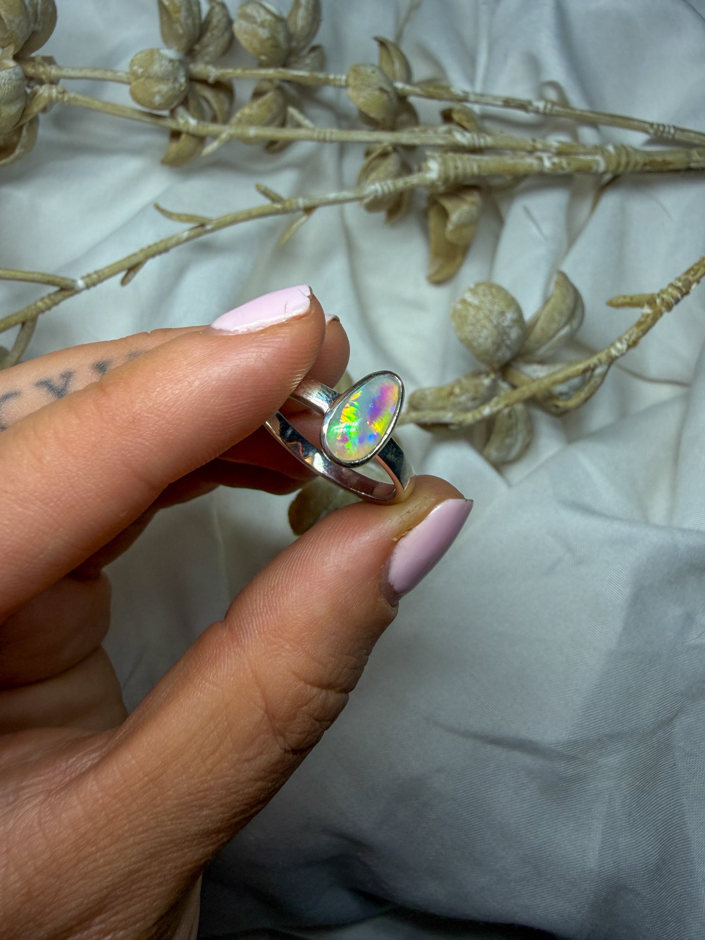Opal Ring - size 9 - #1