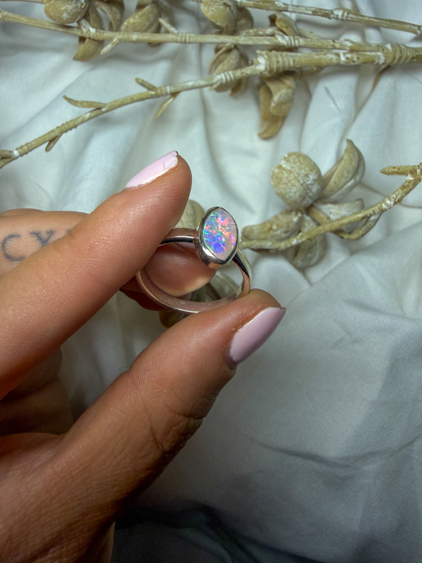 Opal Ring - size 9 - #2