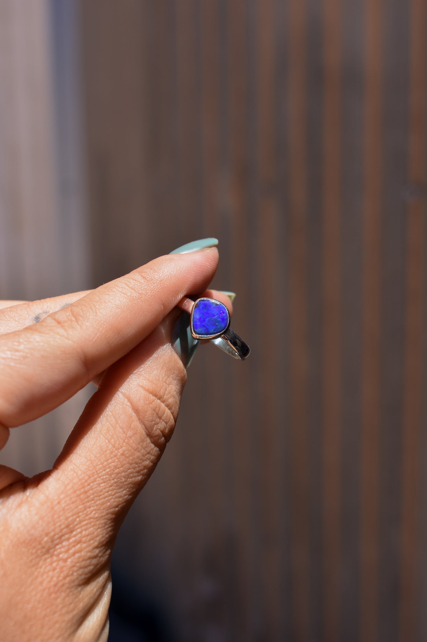 Boulder Opal - size 8 #2