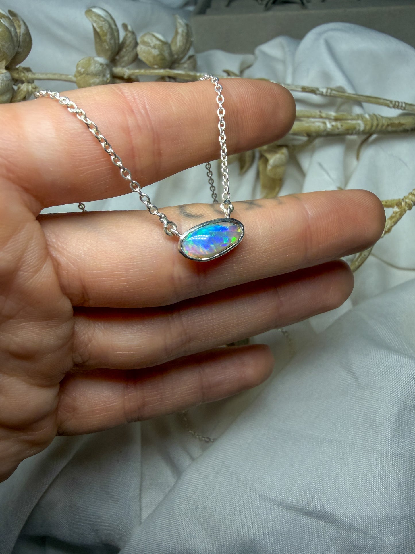Opal necklace #3