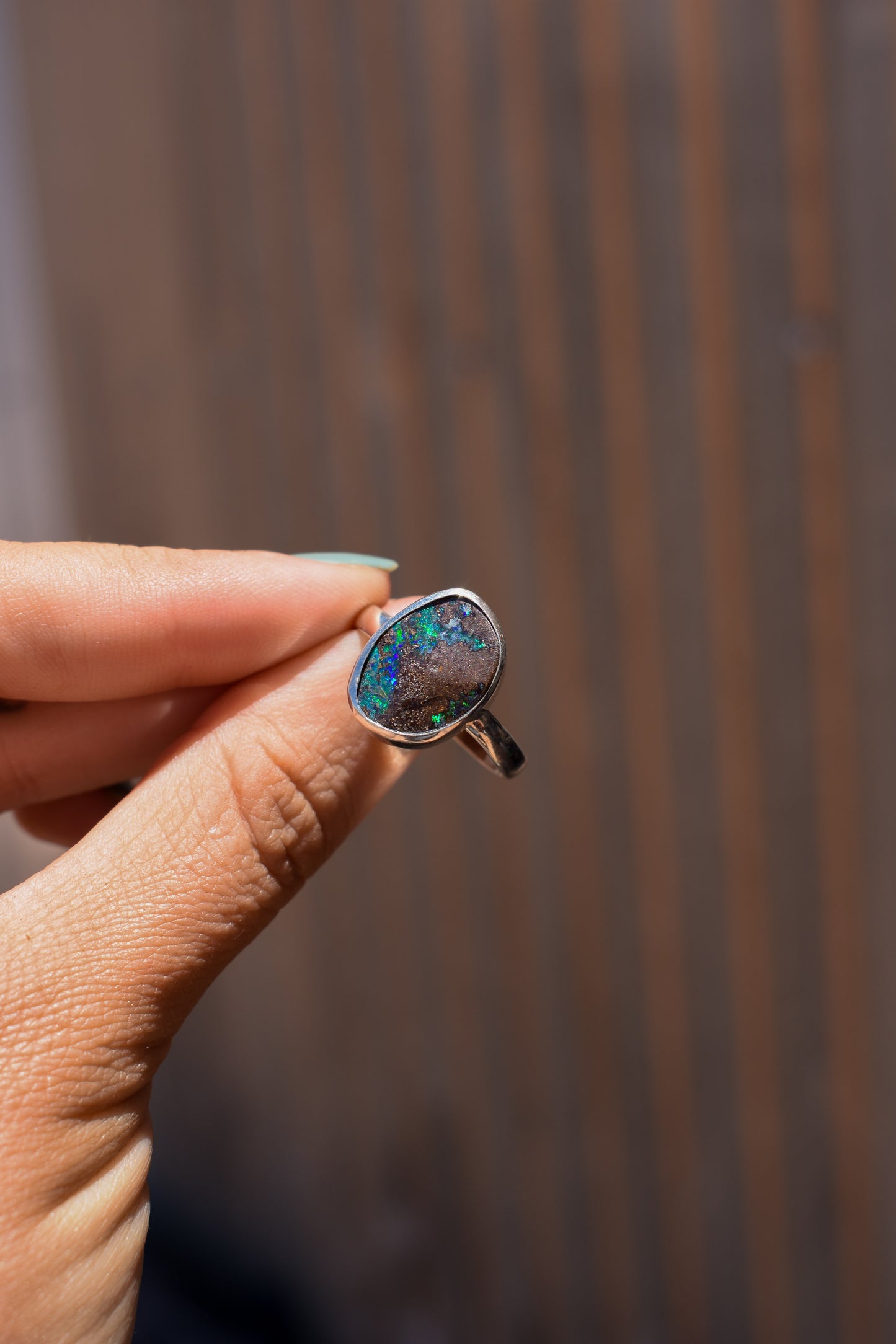 Boulder Opal - size 10 #2