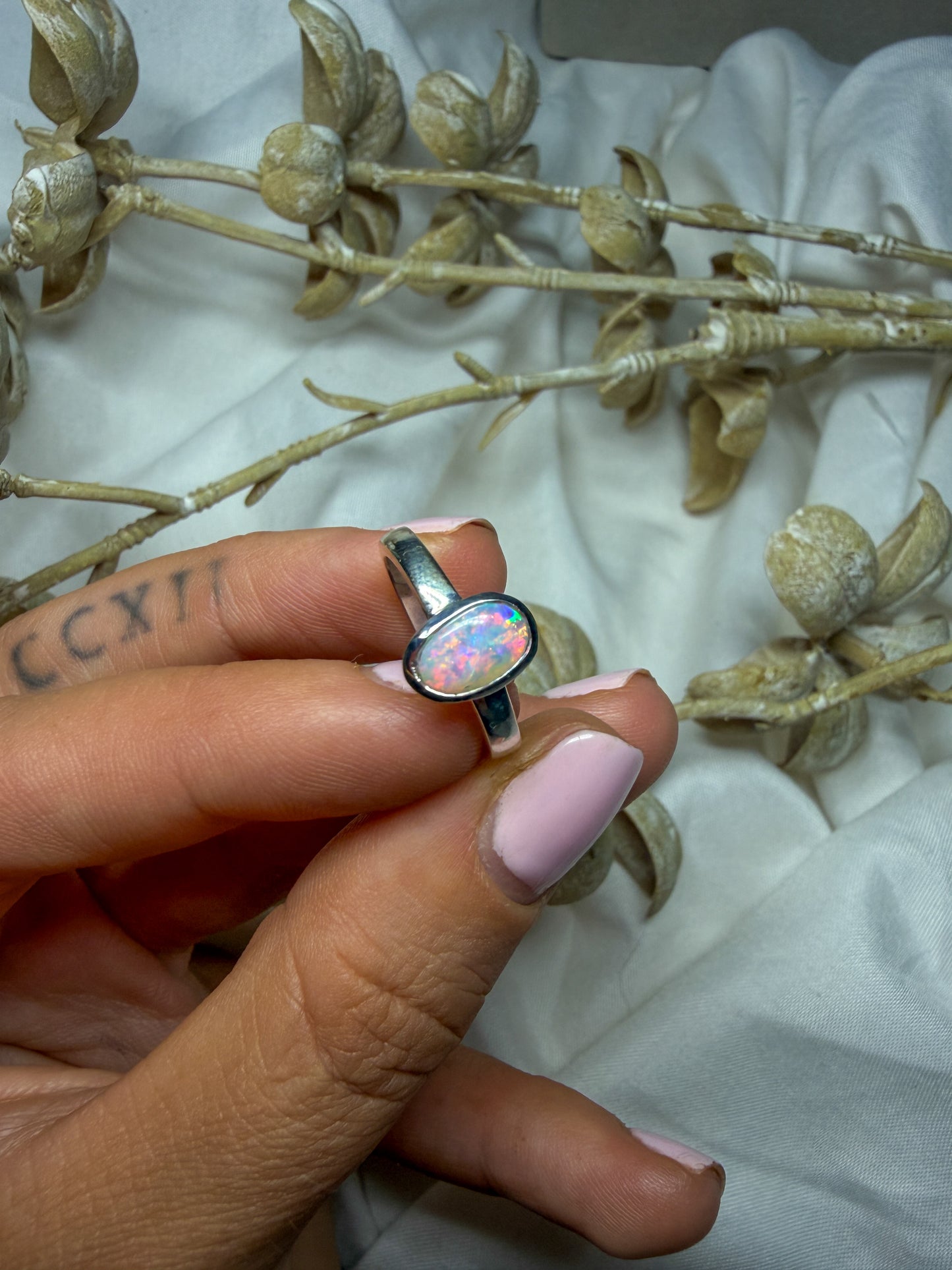 Opal Ring - size 5 - #2