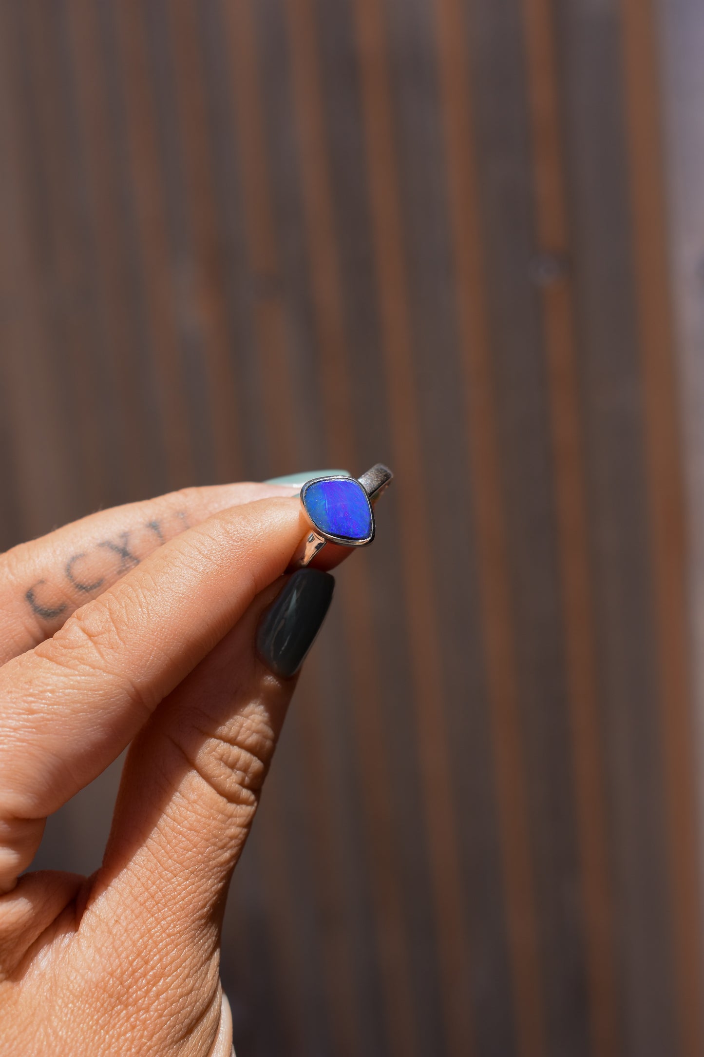 Boulder Opal - size 8 #5