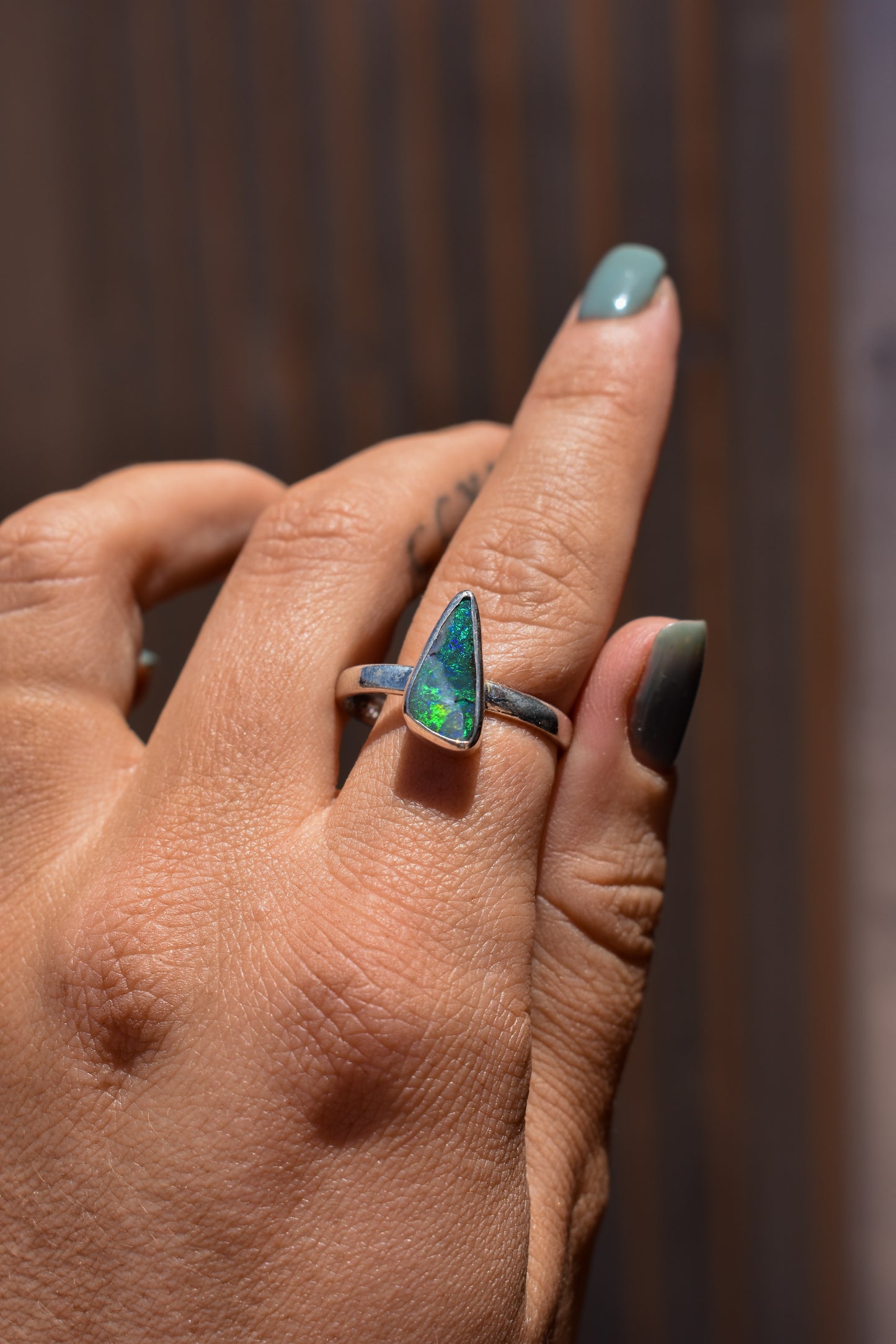 Boulder Opal - size 11 #2