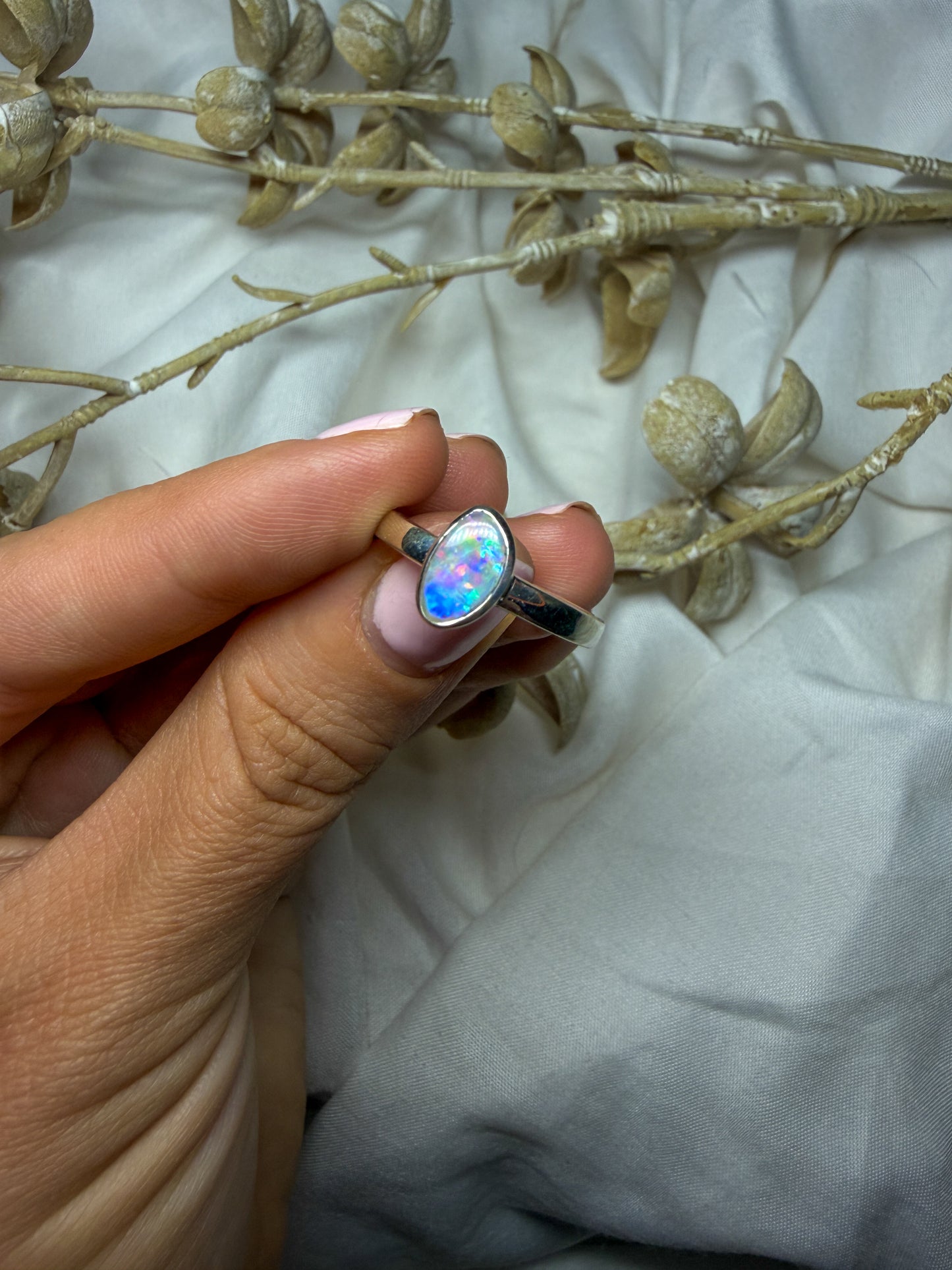 Opal Ring - size 8 - #3