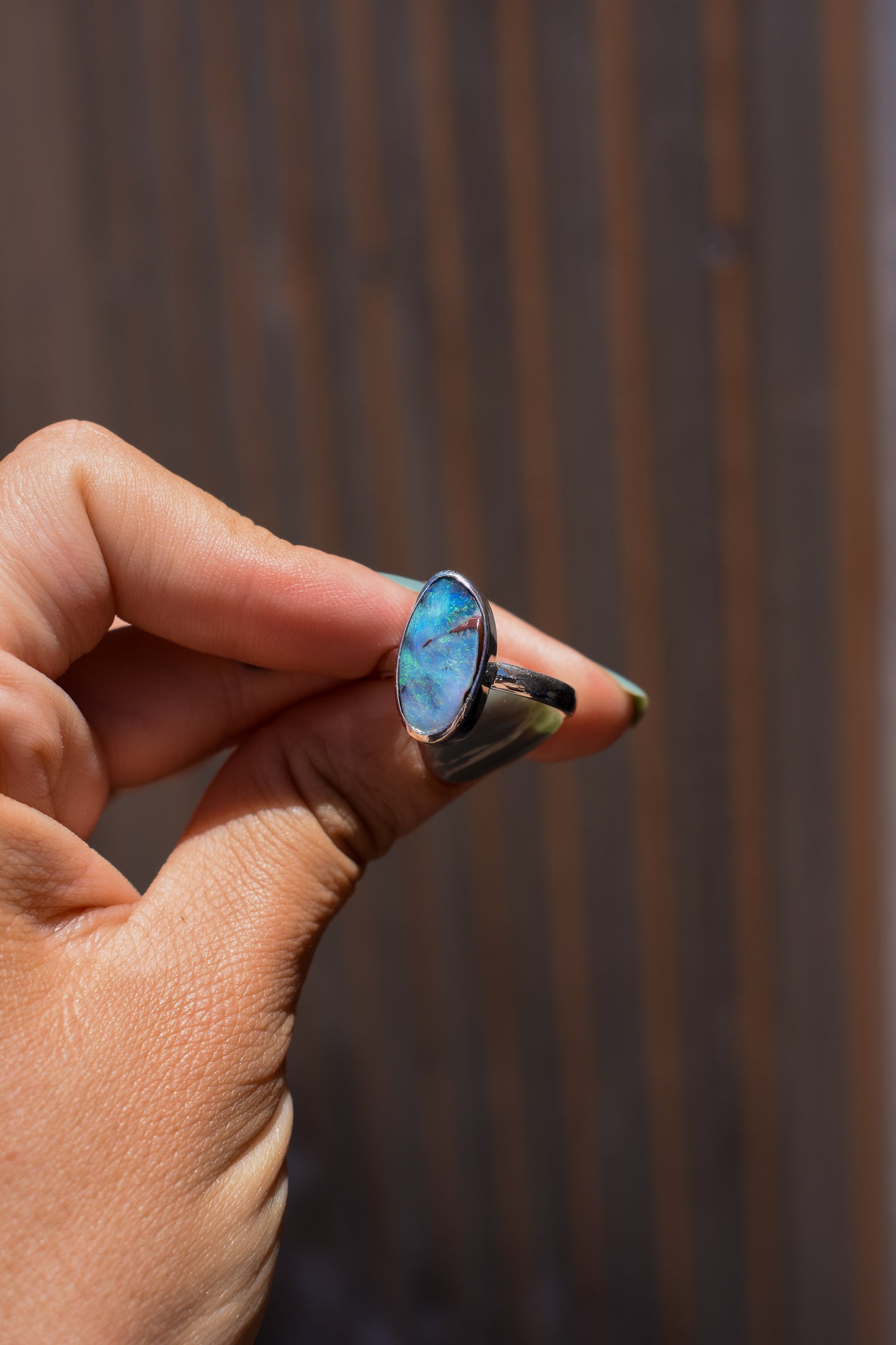 Boulder Opal - size 9 #1