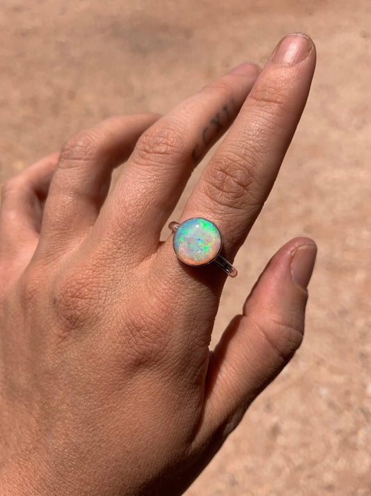 Tranquil Crystal Opal - size 10