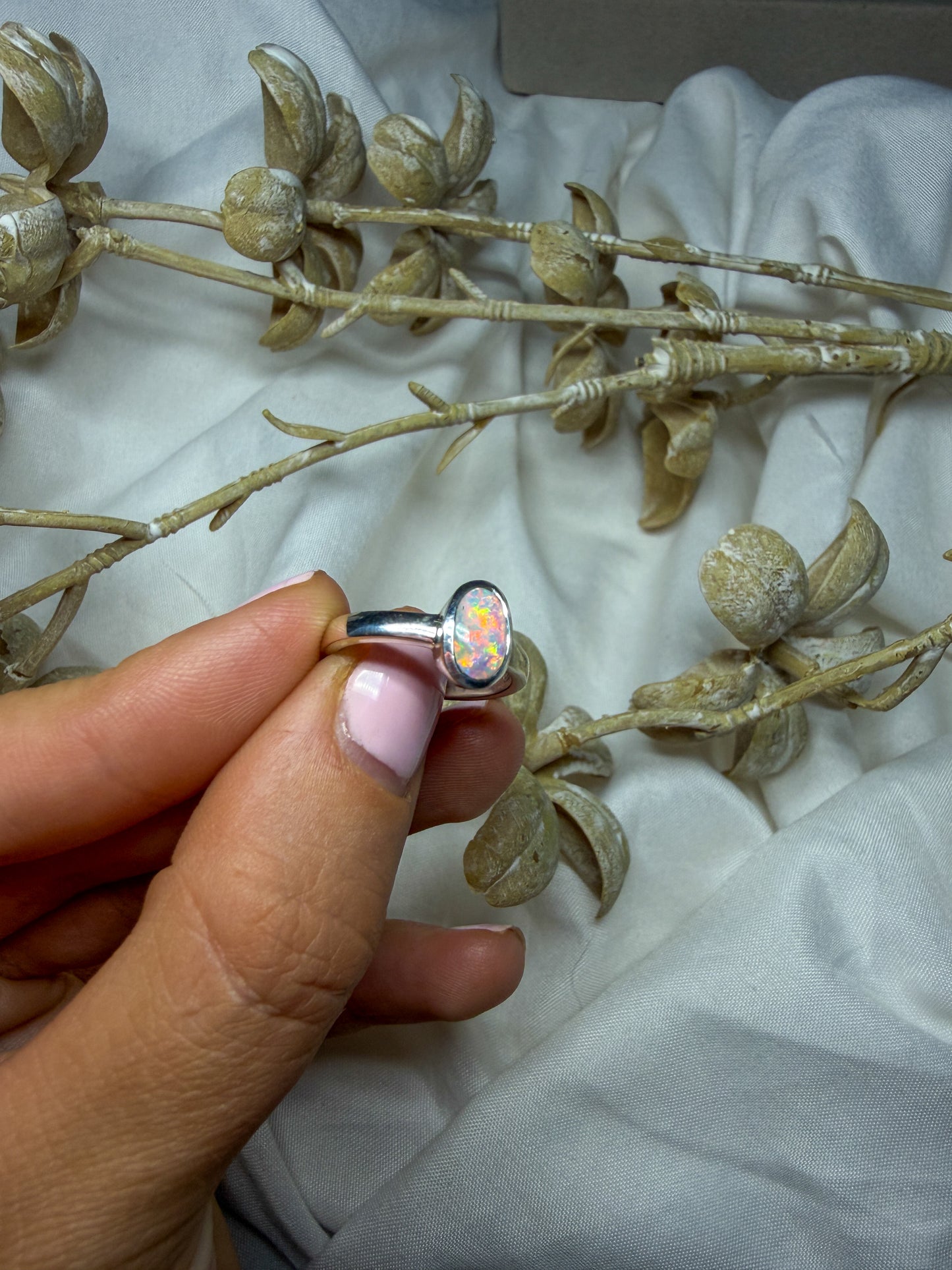 Opal Ring - size 5 - #2