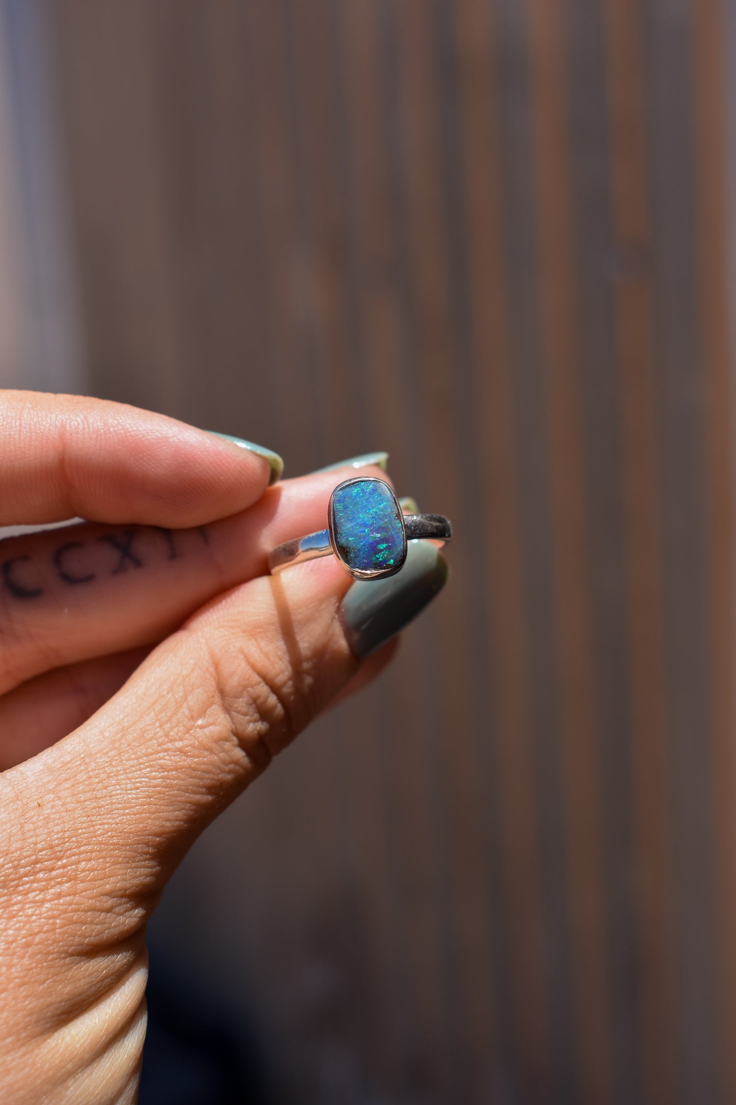 Boulder Opal - size 9 #3