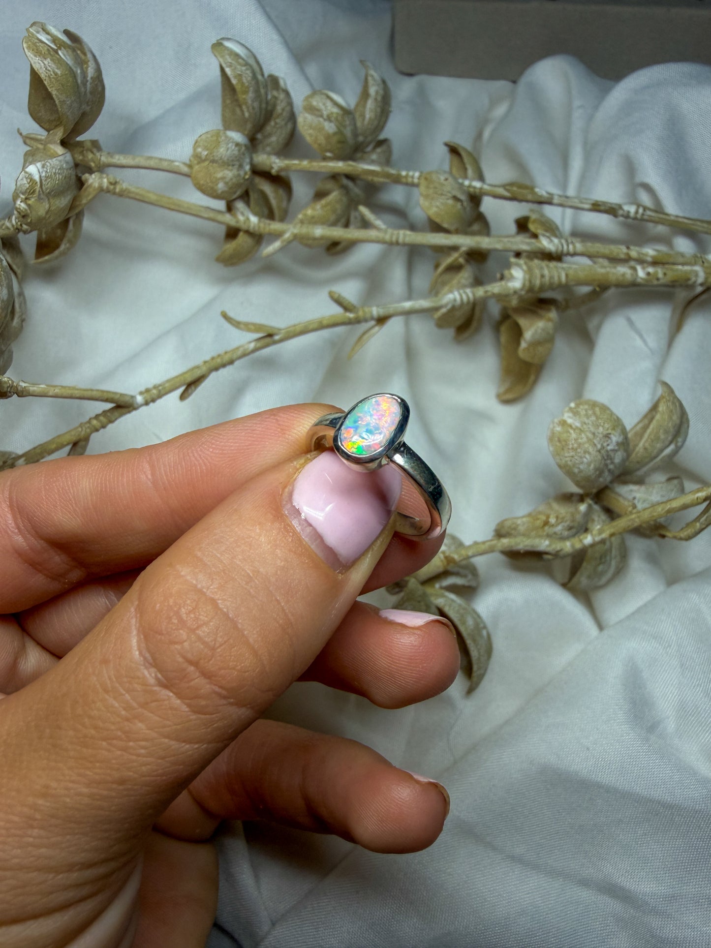 Opal Ring - size 5 - #2
