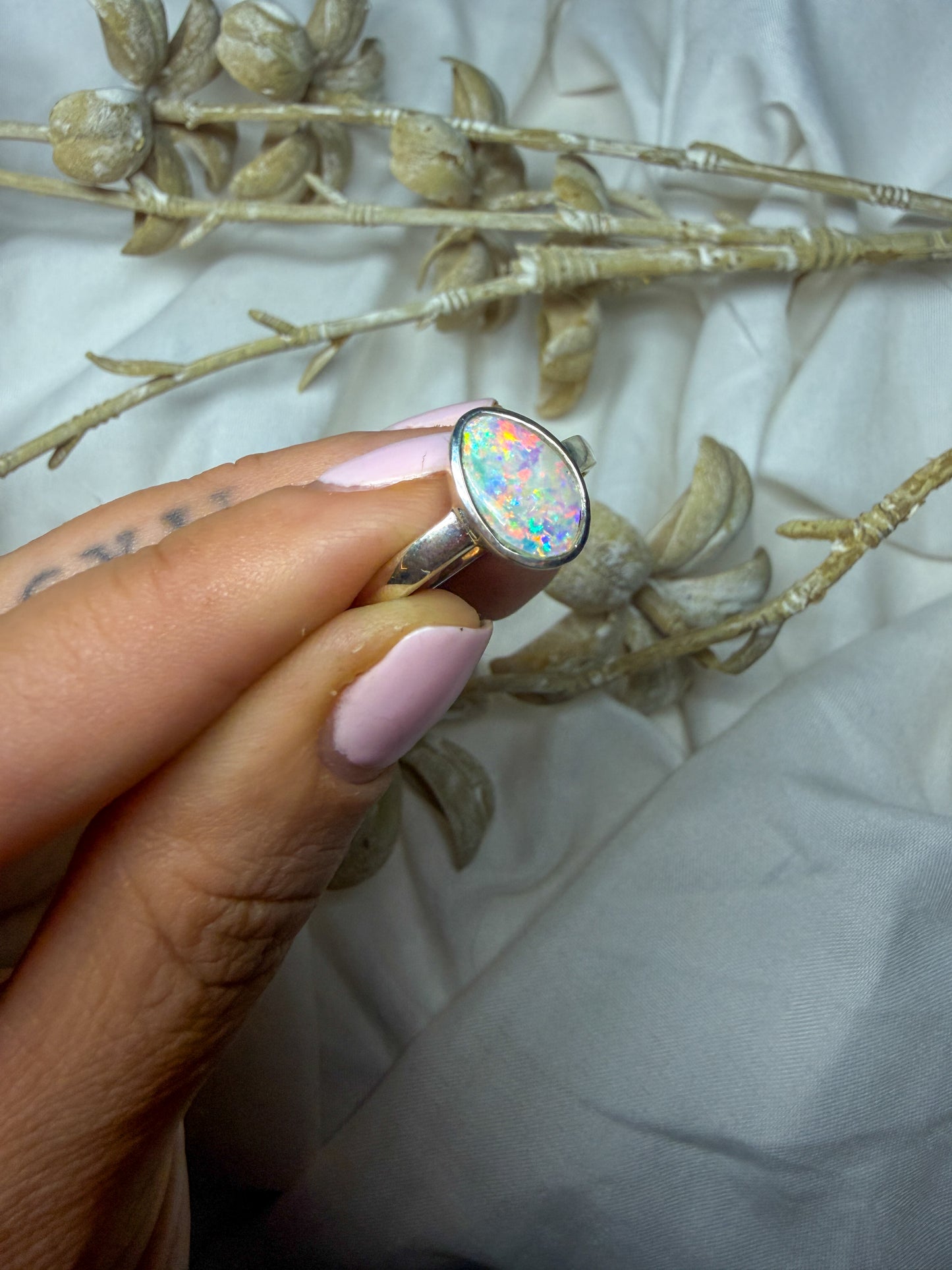 Opal Ring - size 9 - #3