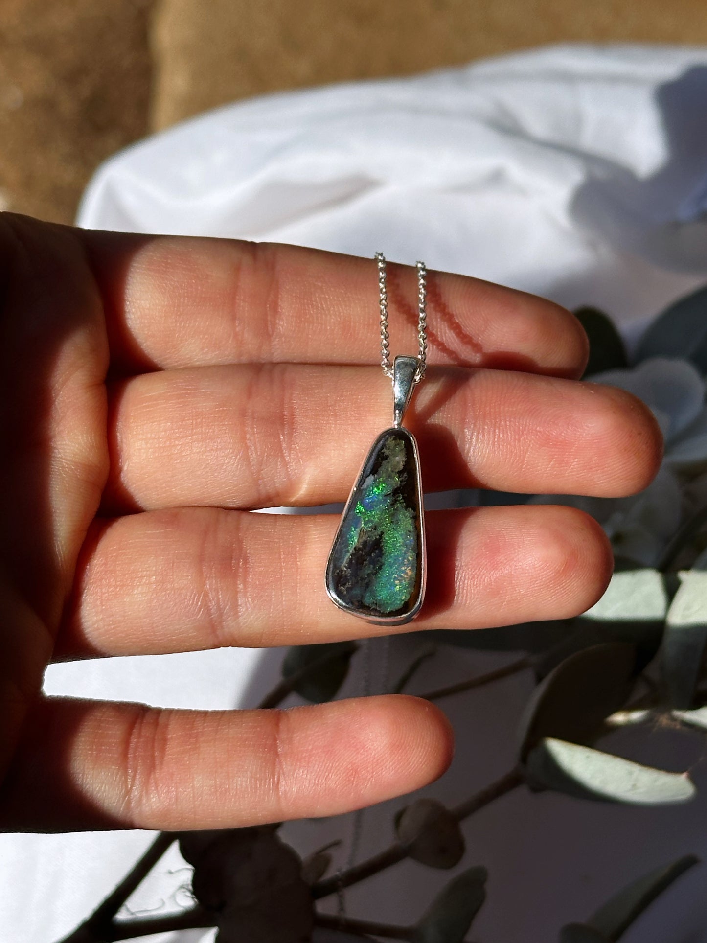 Boulder Opal Necklace | #5