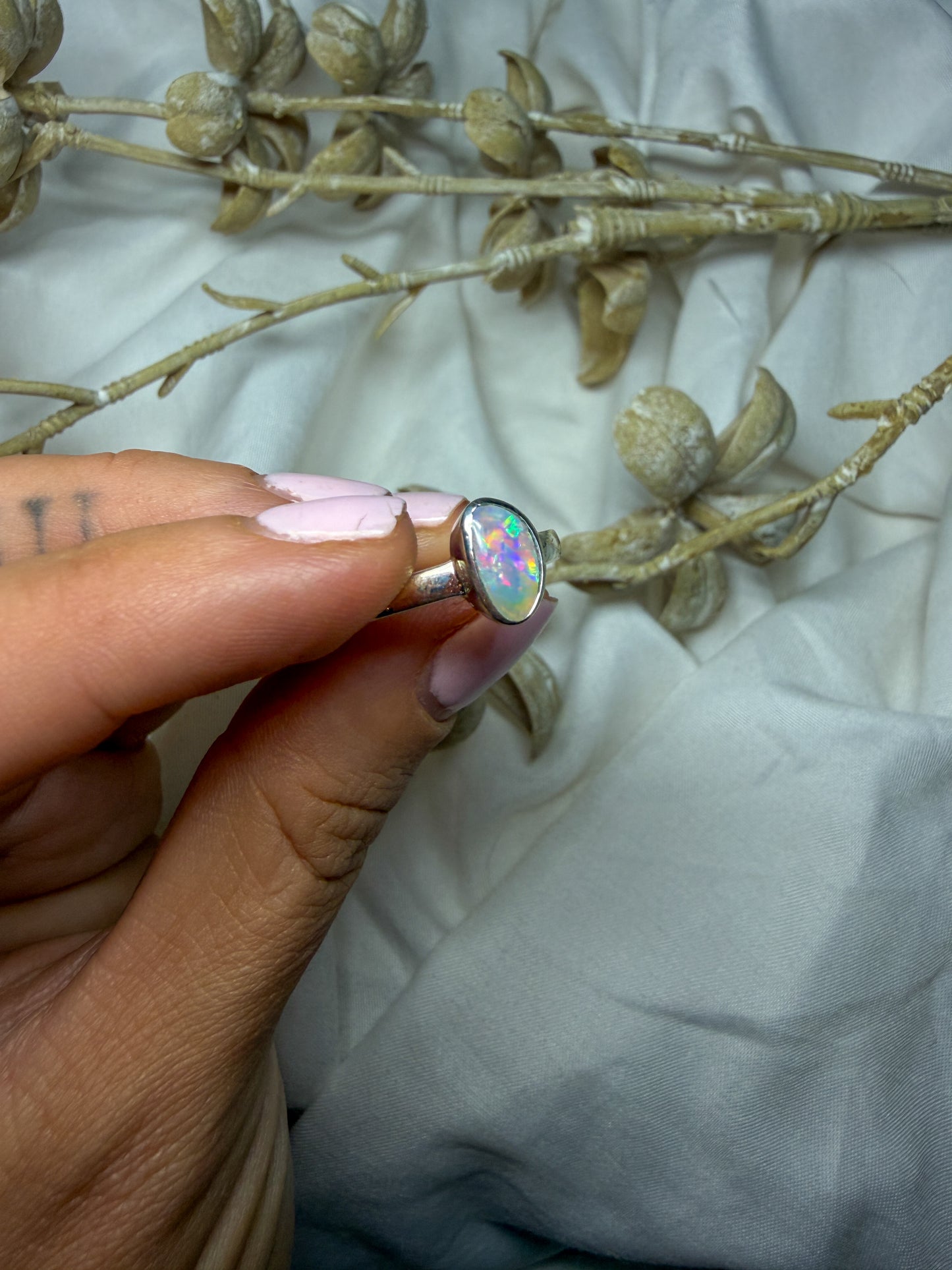 Opal Ring - size 8 - #3