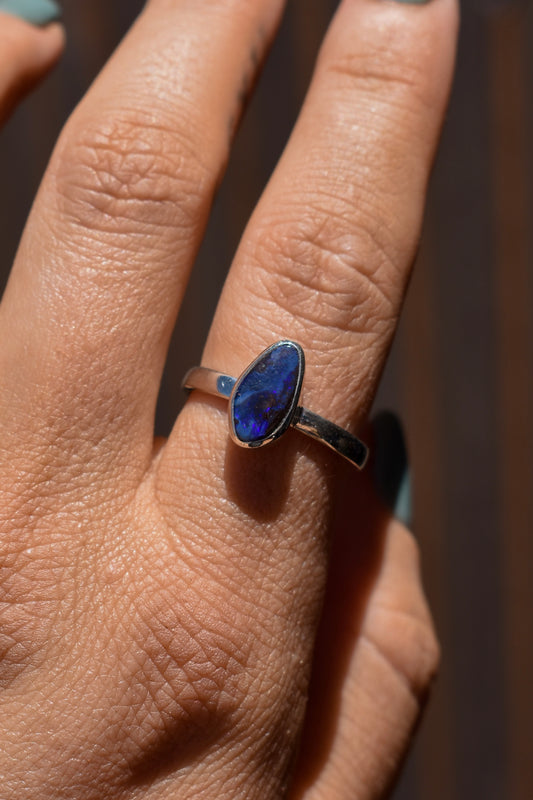 Boulder Opal - size 8 #4