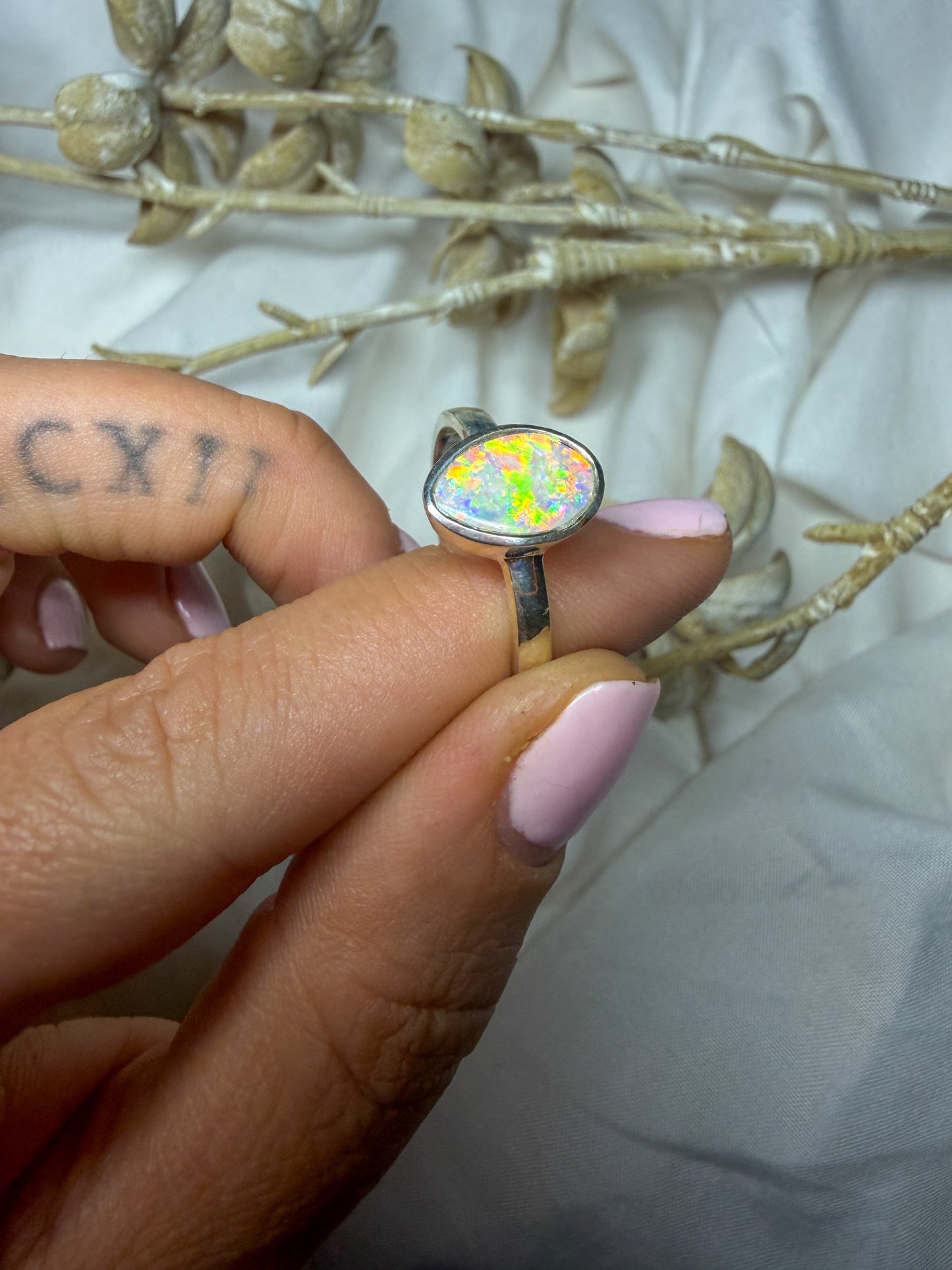 Opal Ring - size 9 - #3