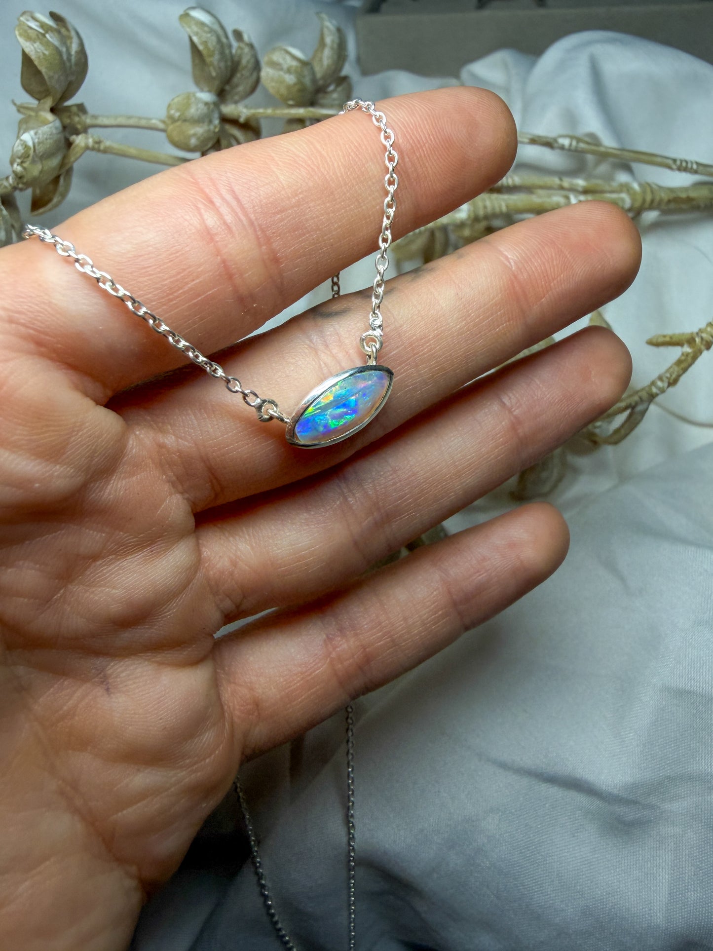 Opal necklace #2