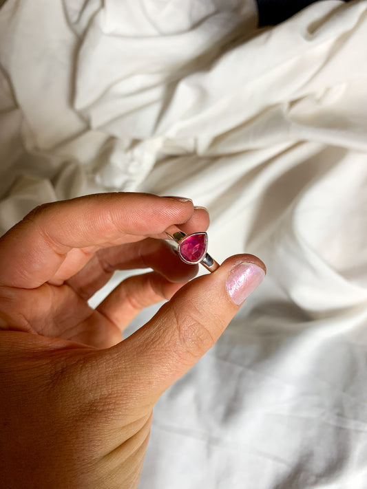 Pink Sapphire - Size 8 #1
