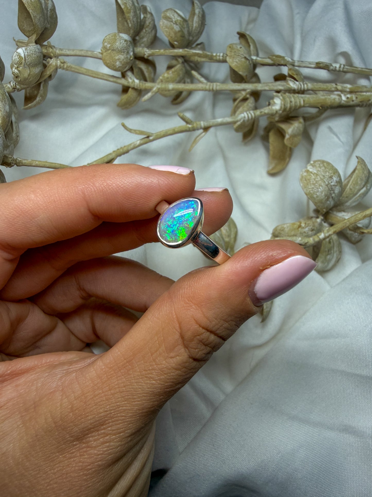 Opal Ring - size 7 - #5