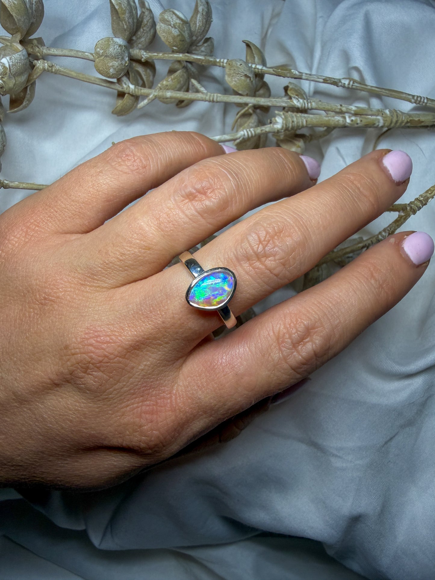 Opal Ring - size 7 - #2